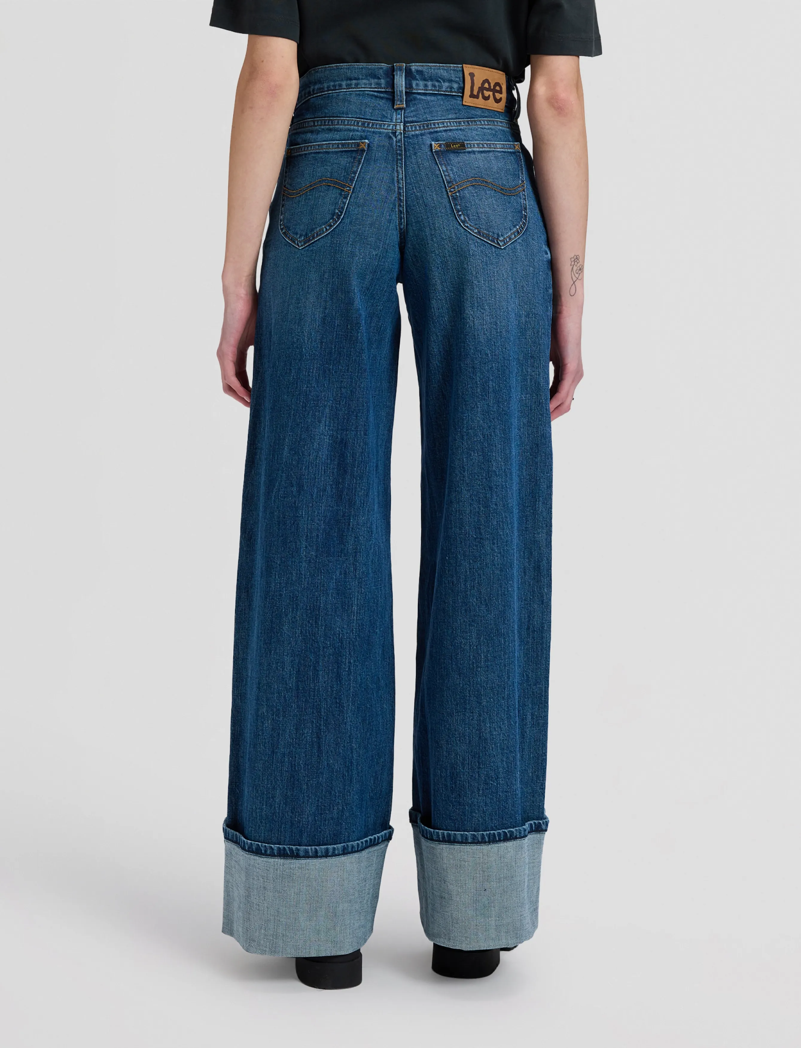 Lee Jeans - HOPE - brede jeans - best fit forward - 4