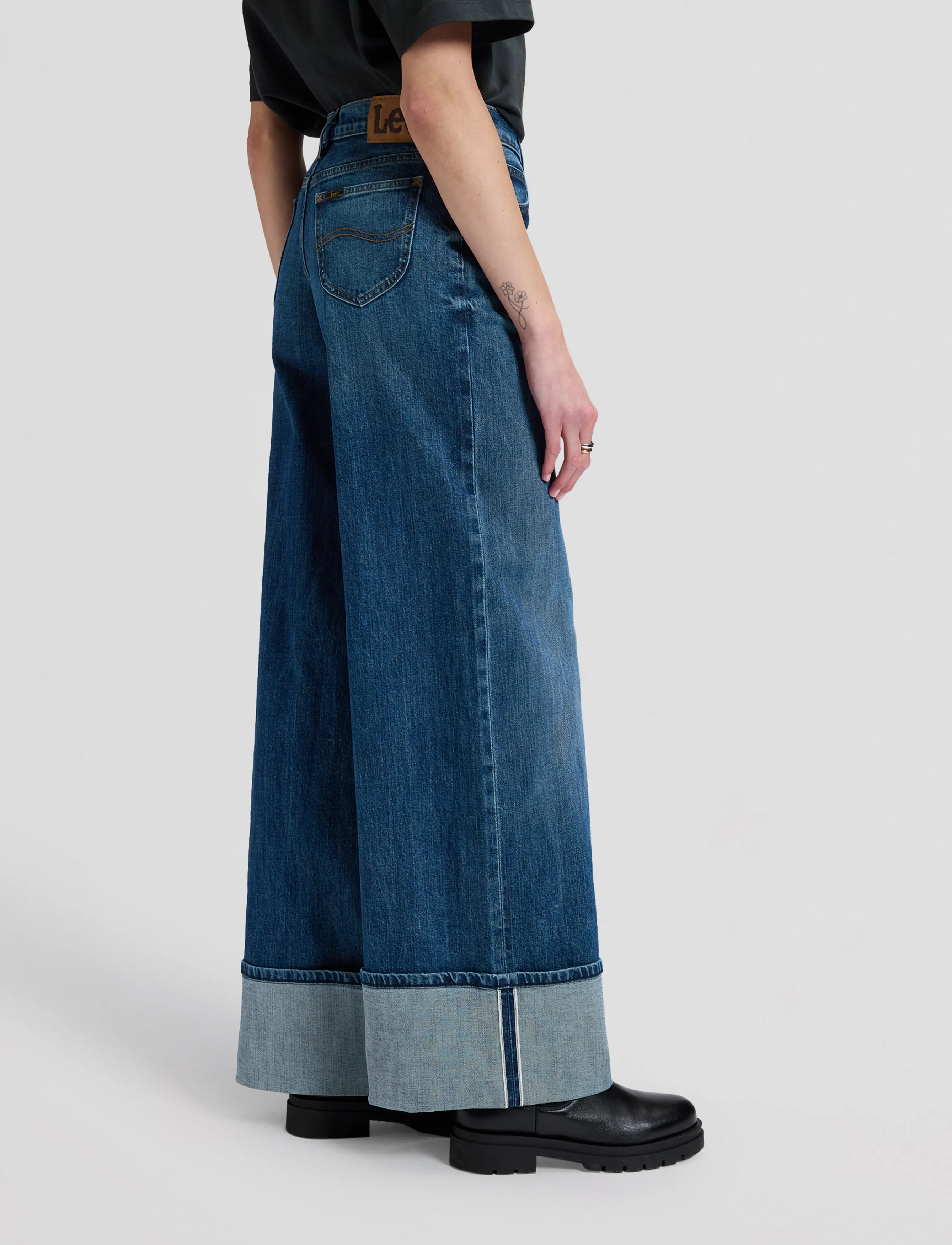 Lee Jeans - HOPE - brede jeans - best fit forward - 5