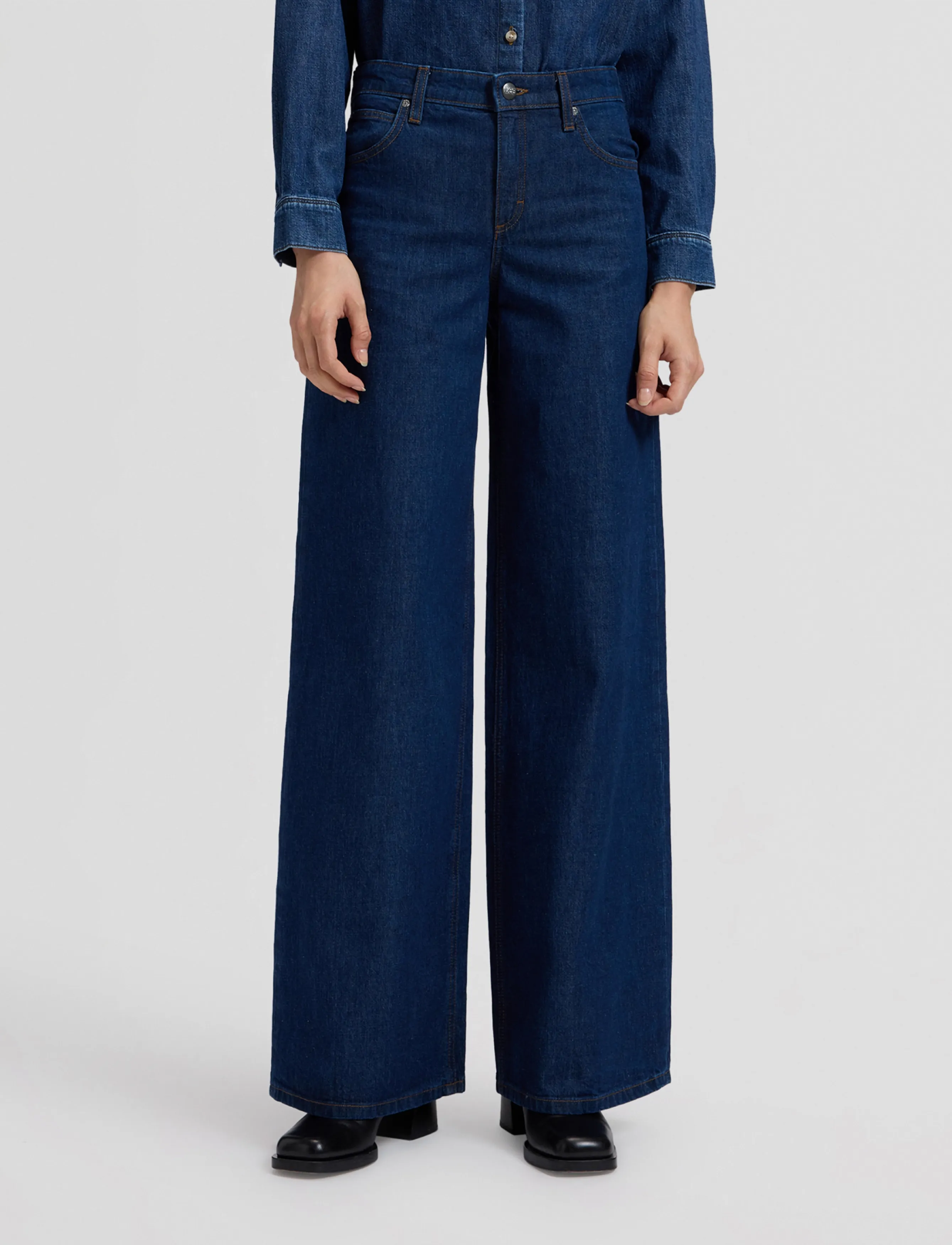 Lee Jeans HOPE - Lee Jeans - LAUGH RIOT / navy