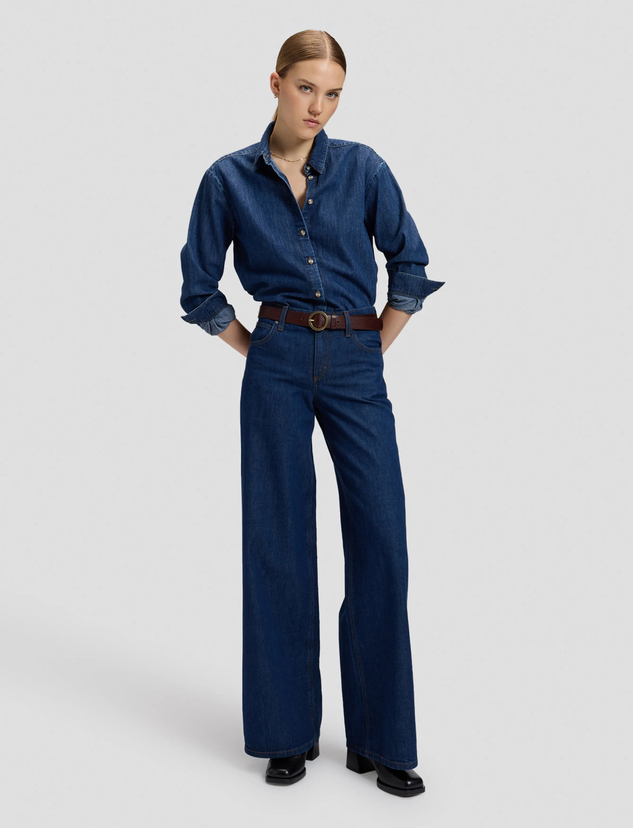 Lee Jeans - HOPE - hosen mit weitem bein - laugh riot - 3