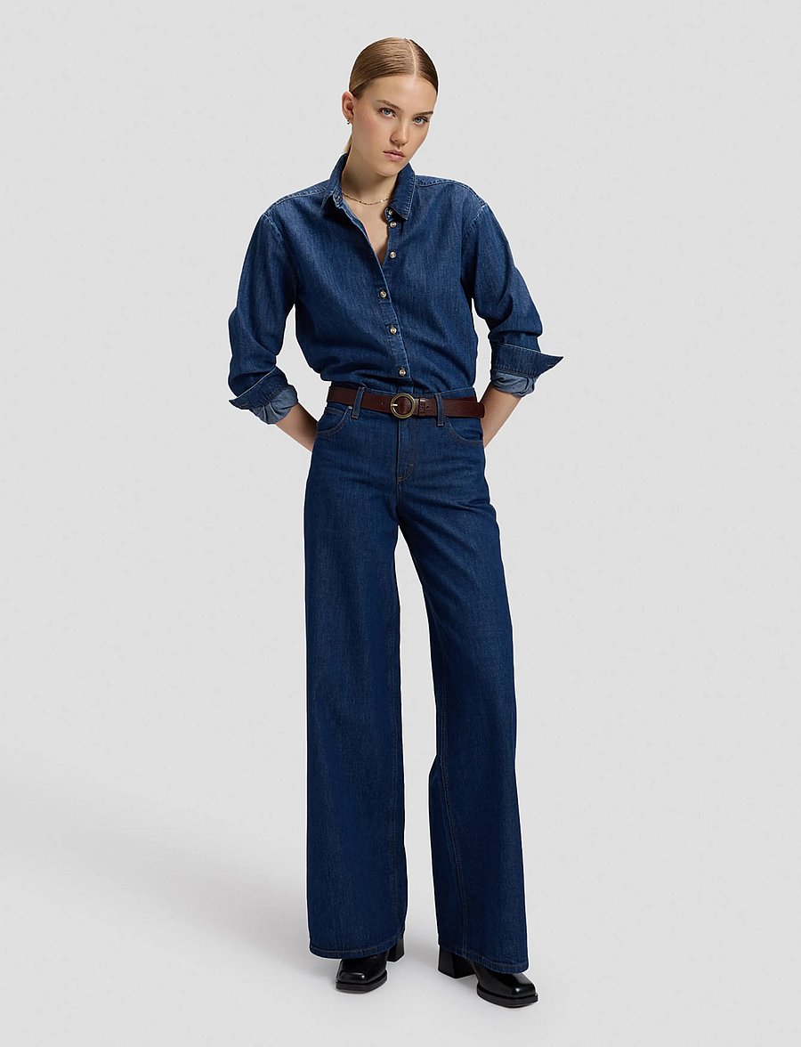 Lee Jeans - HOPE - hosen mit weitem bein - laugh riot - 3