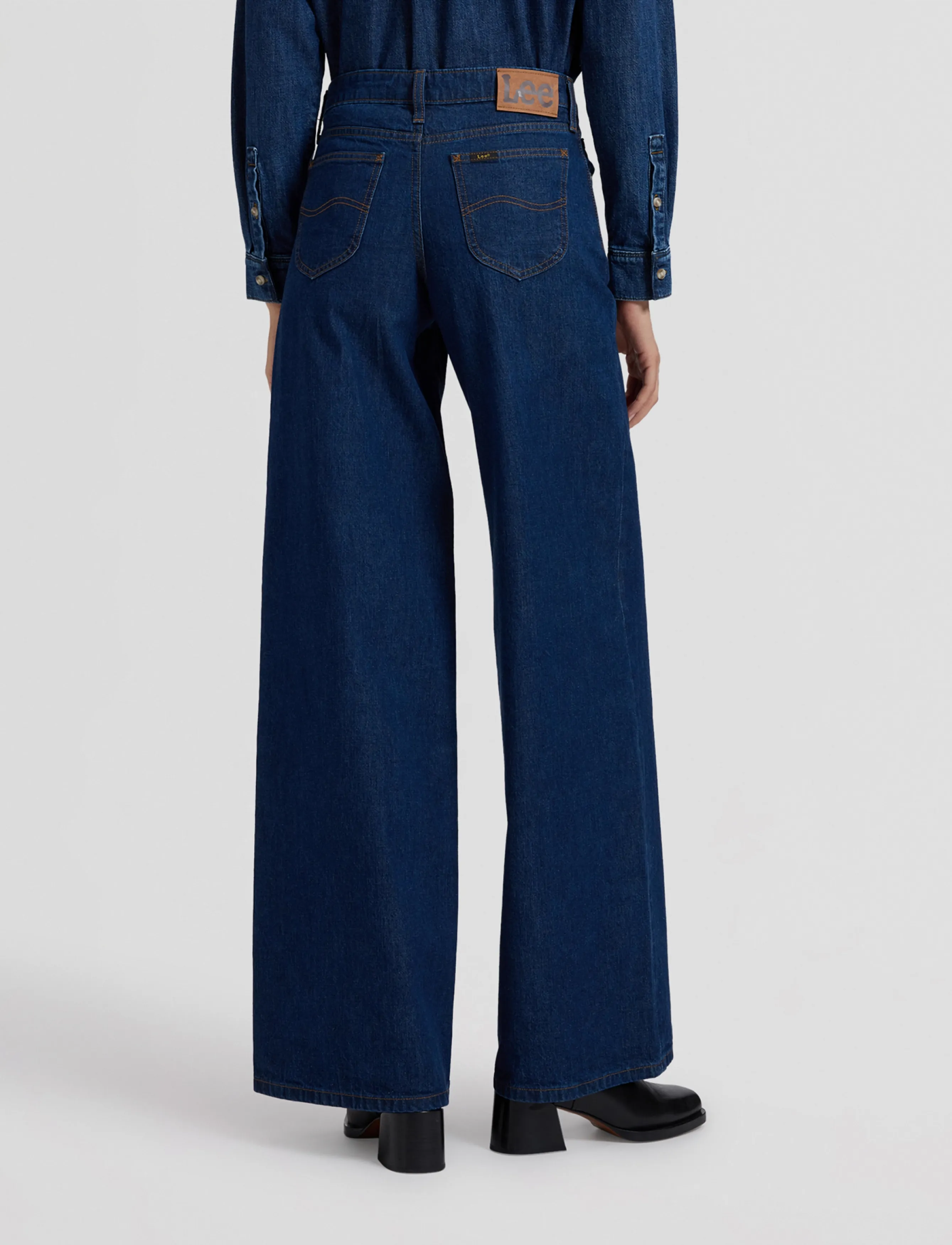 Lee Jeans - HOPE - hosen mit weitem bein - laugh riot - 4