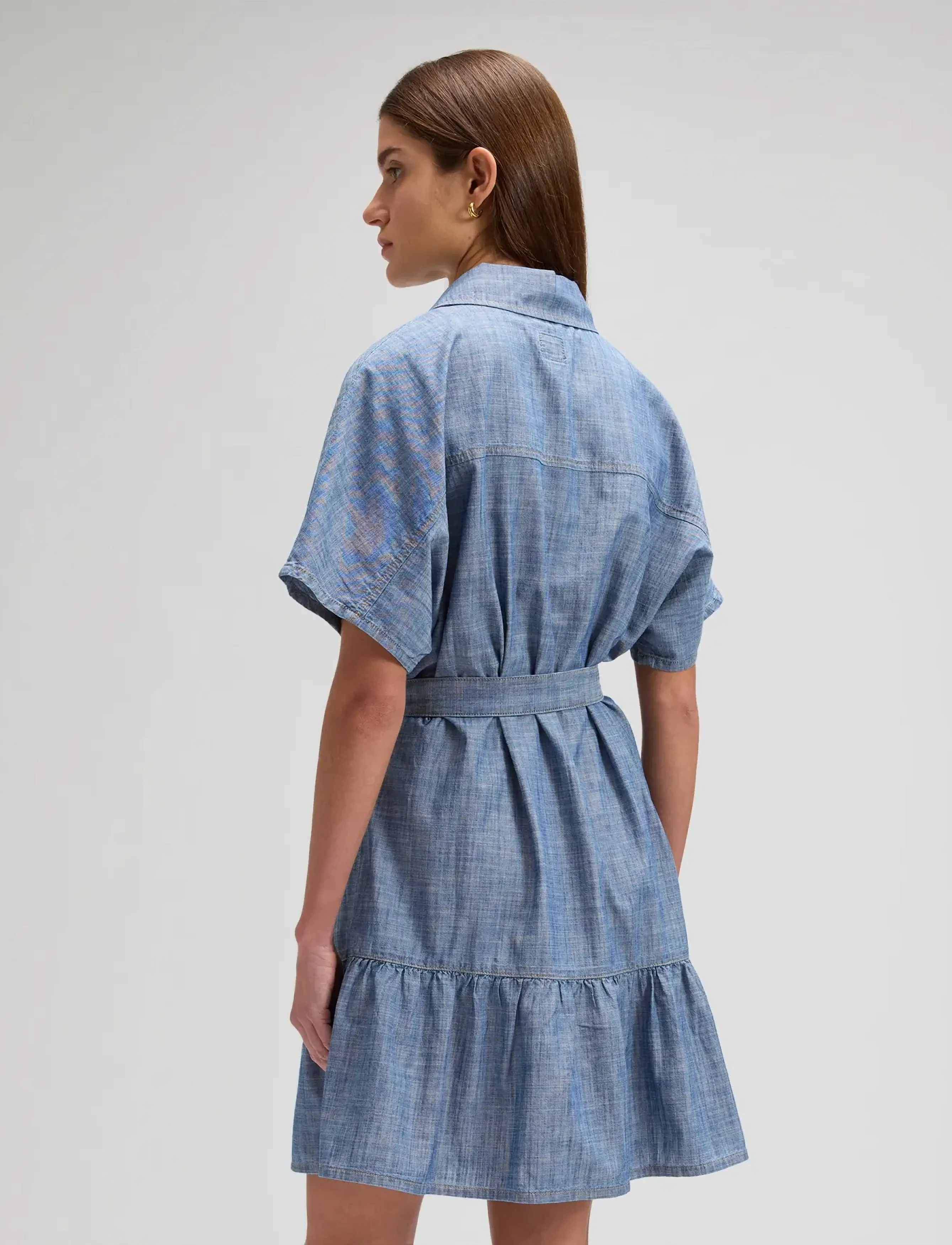 Lee Jeans - TIERED DRESS - sommerkjoler - indigo prep - 3