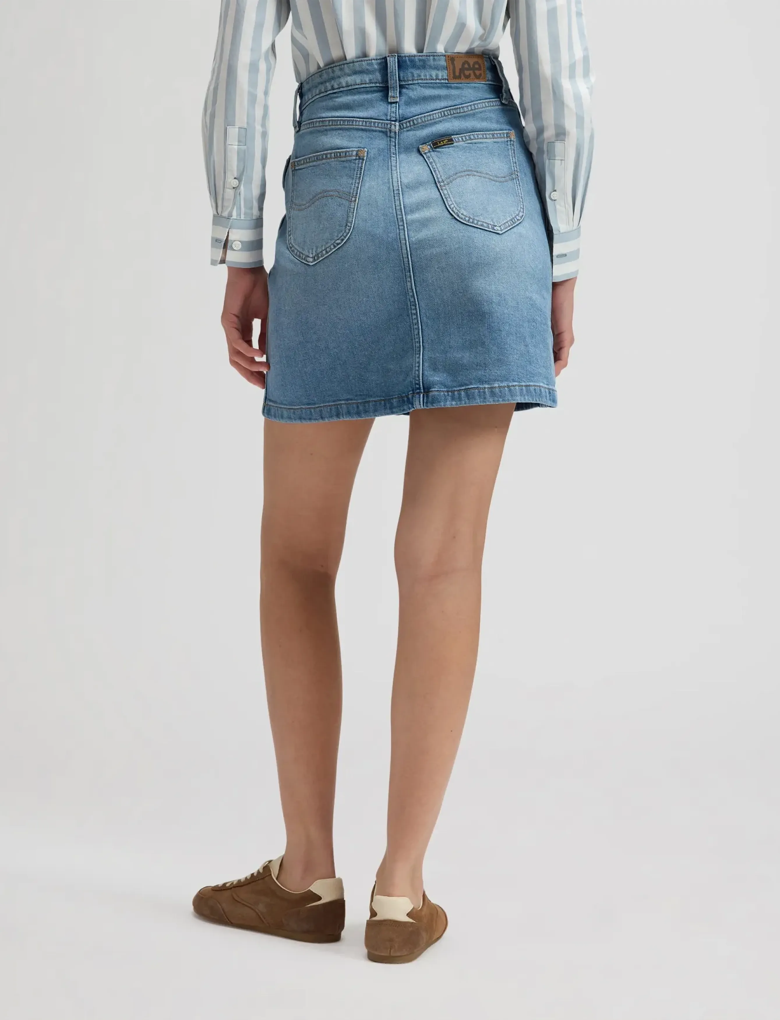 Lee Jeans - DENIM SKIRT - denimnederdele - energy bolt - 2