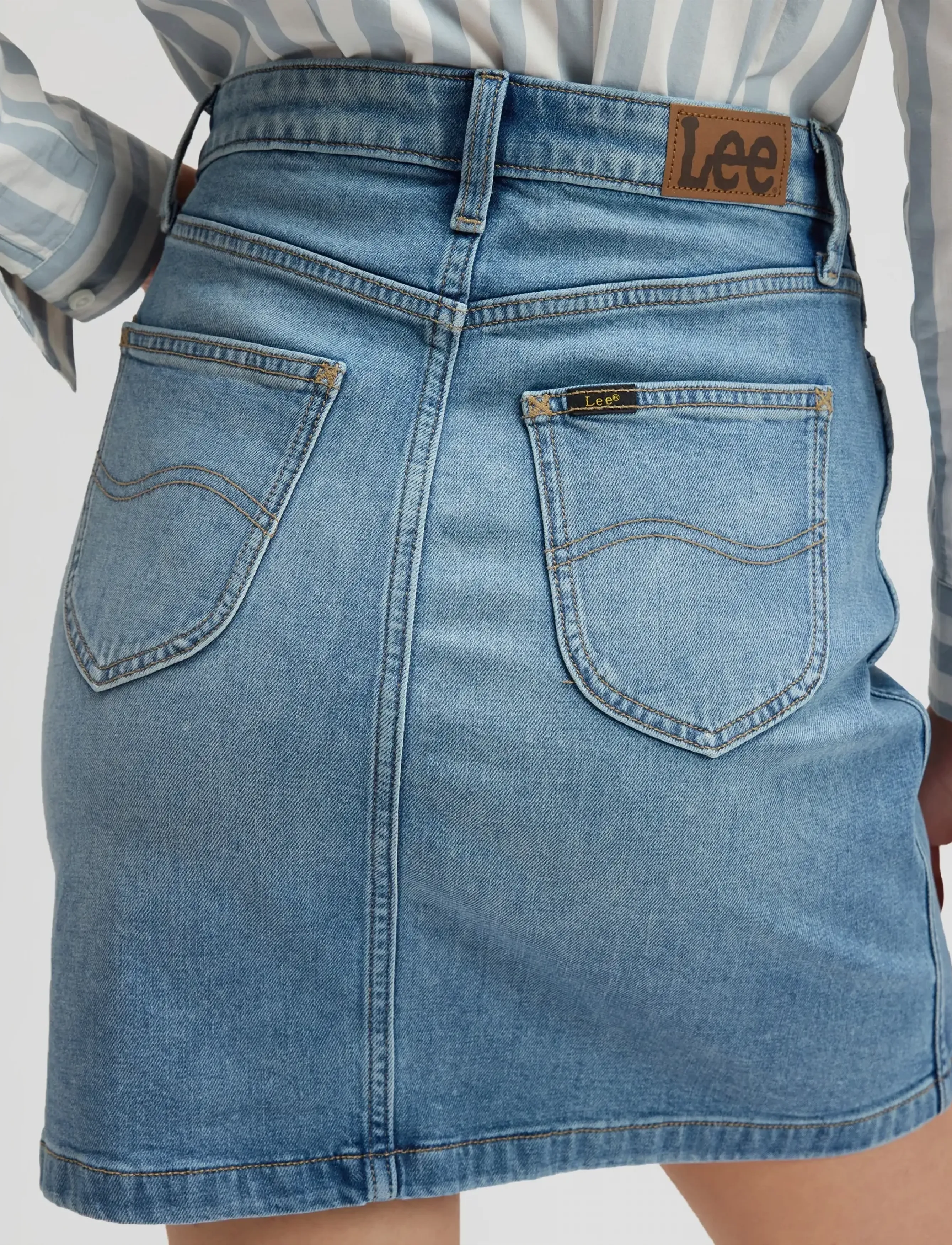 Lee Jeans - DENIM SKIRT - denimnederdele - energy bolt - 5