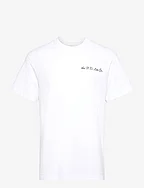 90S RELAXED GRAPHIC TEE - BRIGHT WHITE