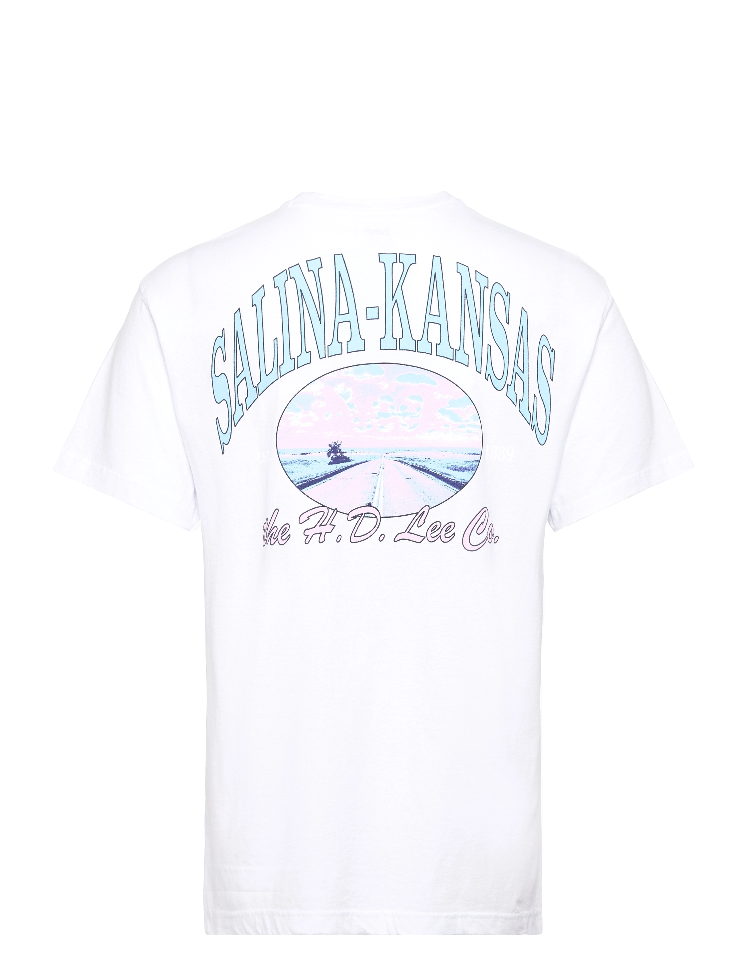 Lee Jeans - 90S RELAXED GRAPHIC TEE - bright white - 1