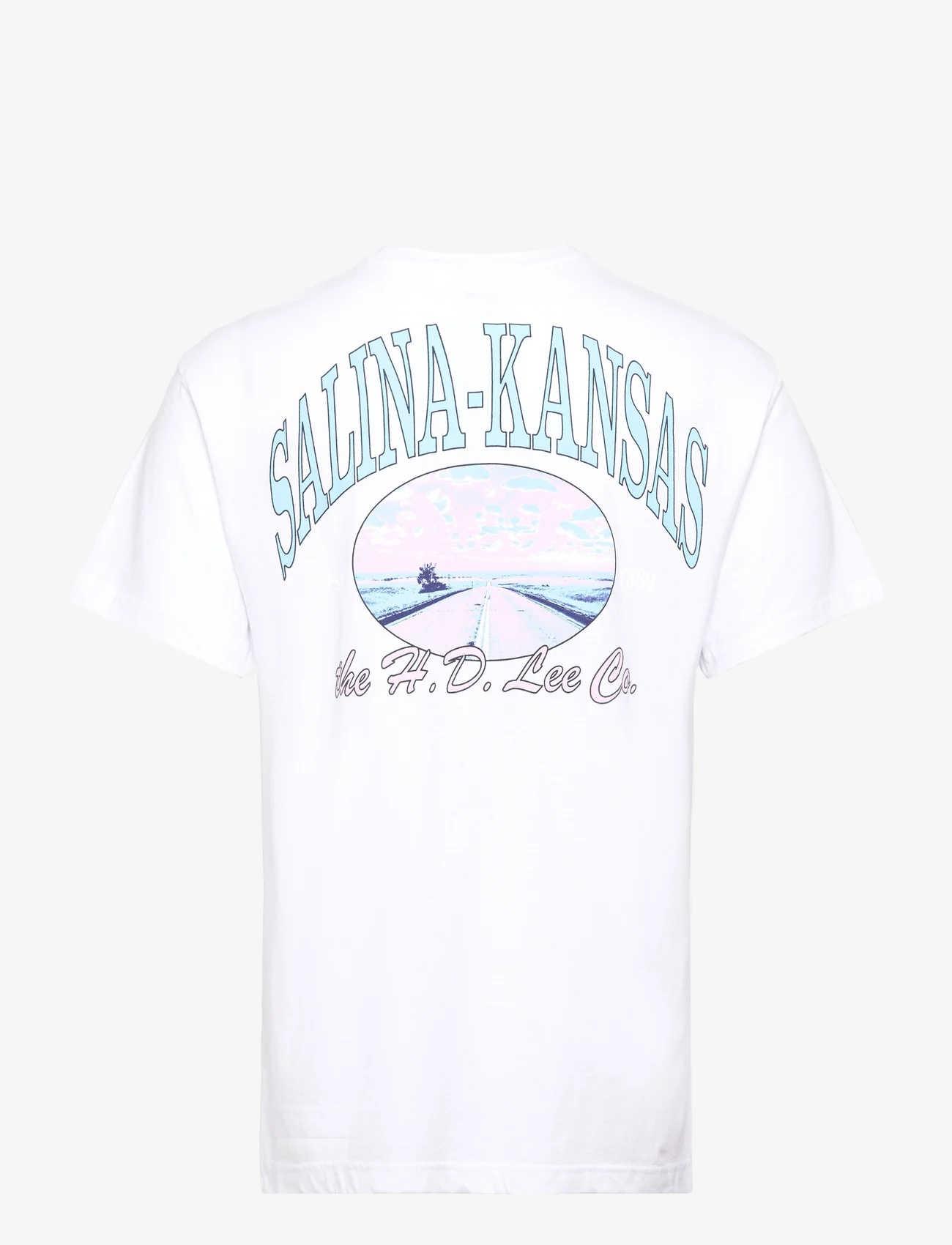 Lee Jeans - 90S RELAXED GRAPHIC TEE - mažiausios kainos - bright white - 1