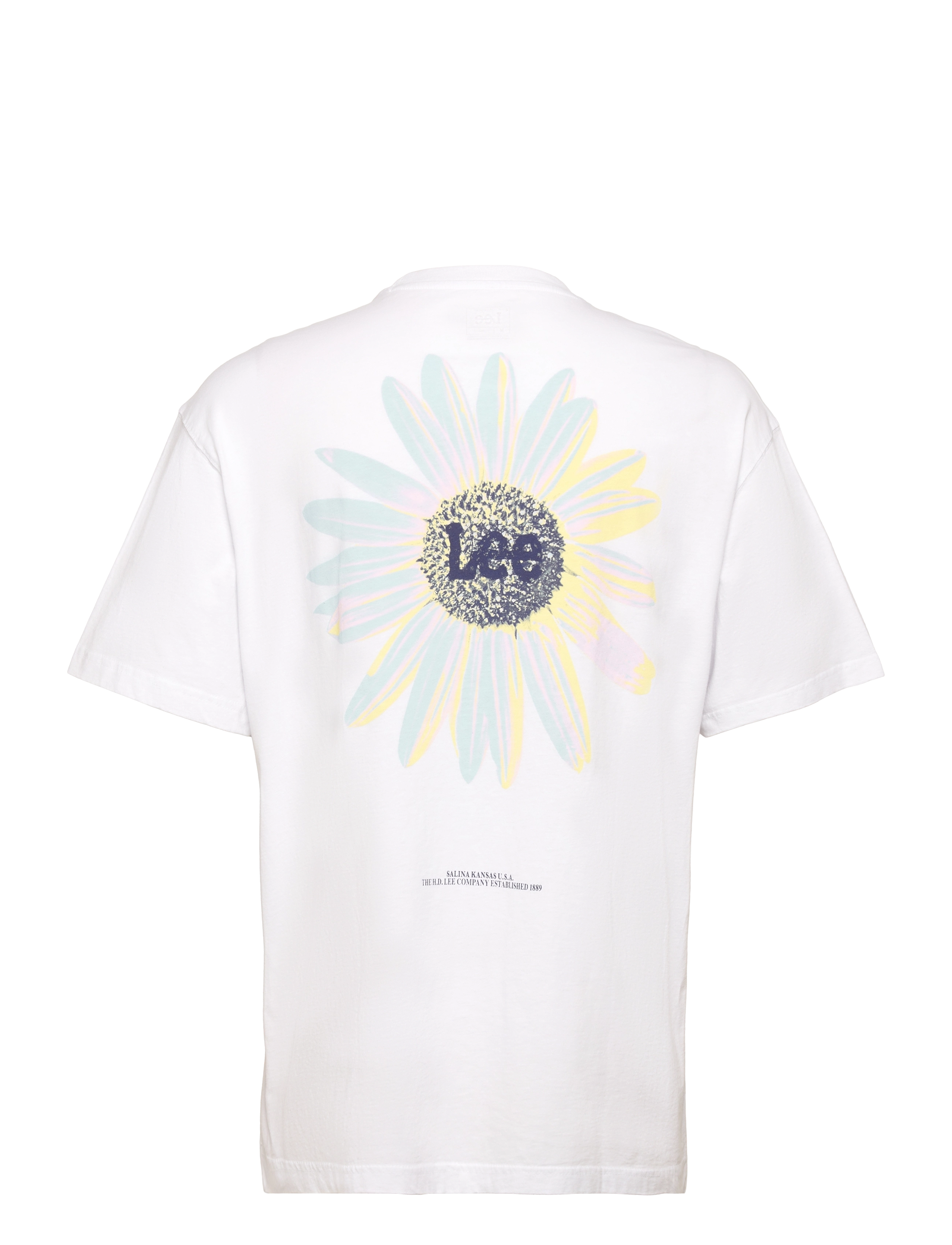 Lee Jeans - 90S LOOSE GRAPHIC TEE - bright white - 1
