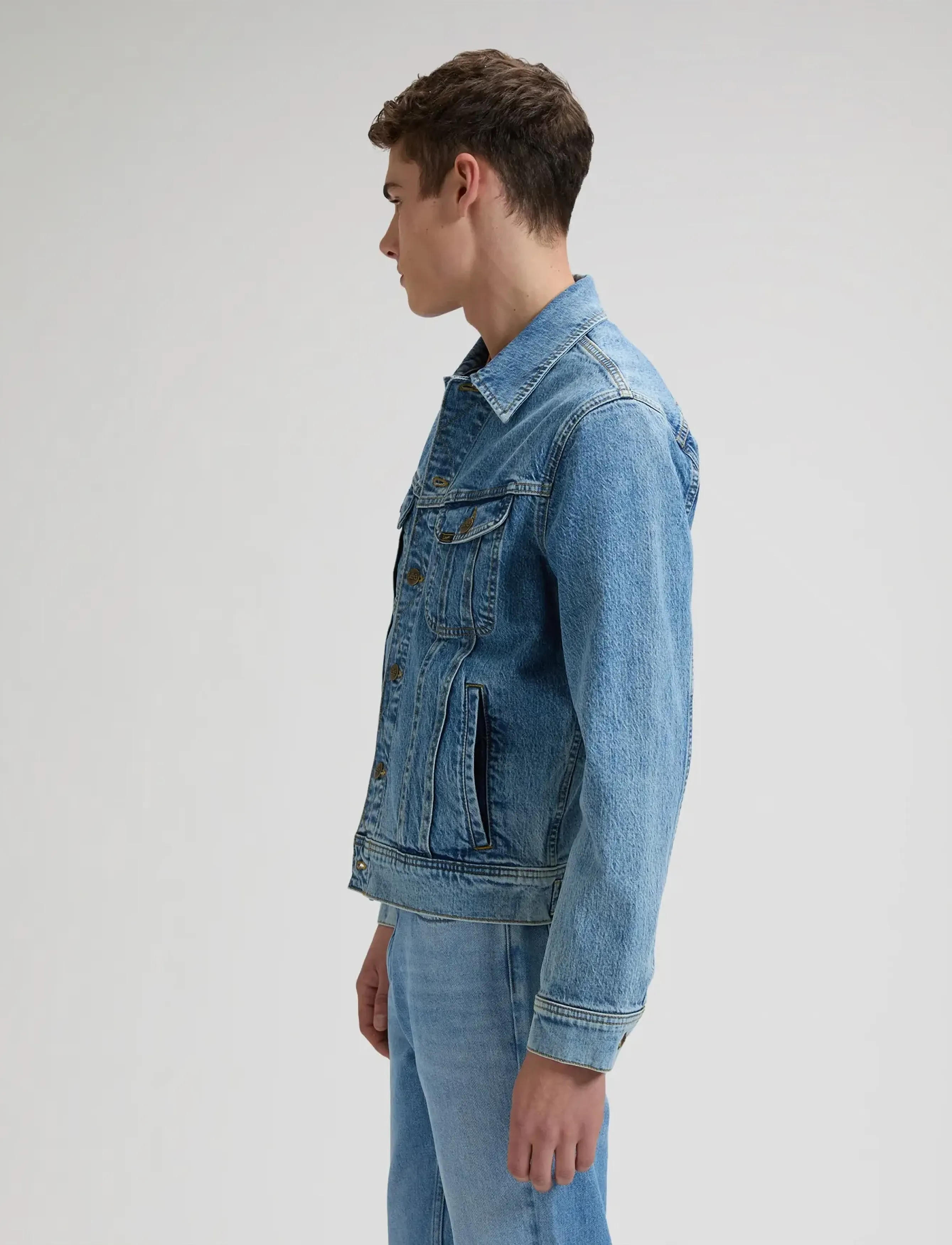 Lee Jeans - RIDER JACKET - forårsjakker - cut off - 4
