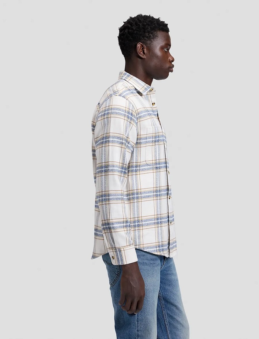 Lee Jeans - WORKWEAR SHIRT 2.0 - ternede skjorter - ecru - 5