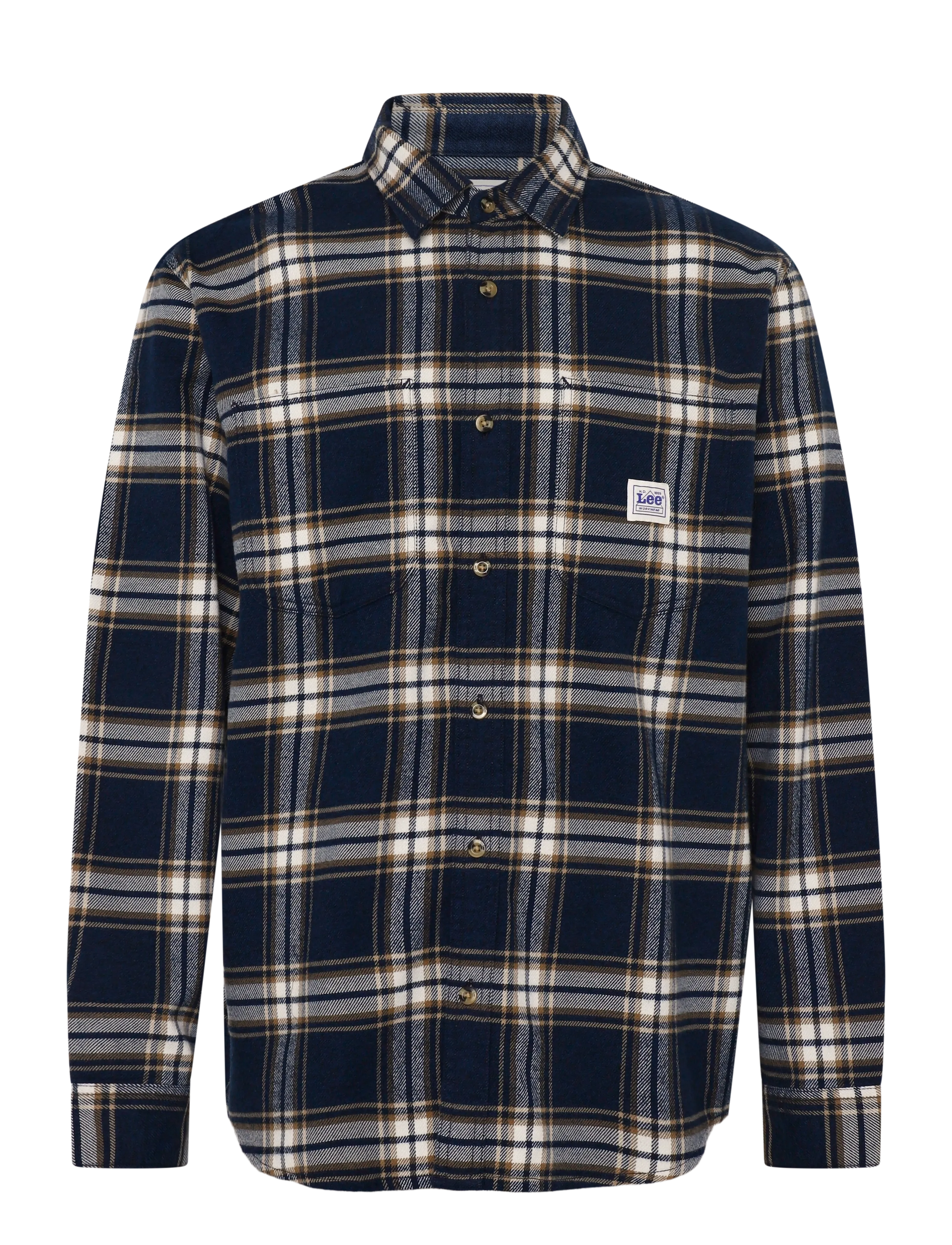 Lee Jeans - WORKWEAR SHIRT 2.0 - ruudulised särgid - insignia blue - 1