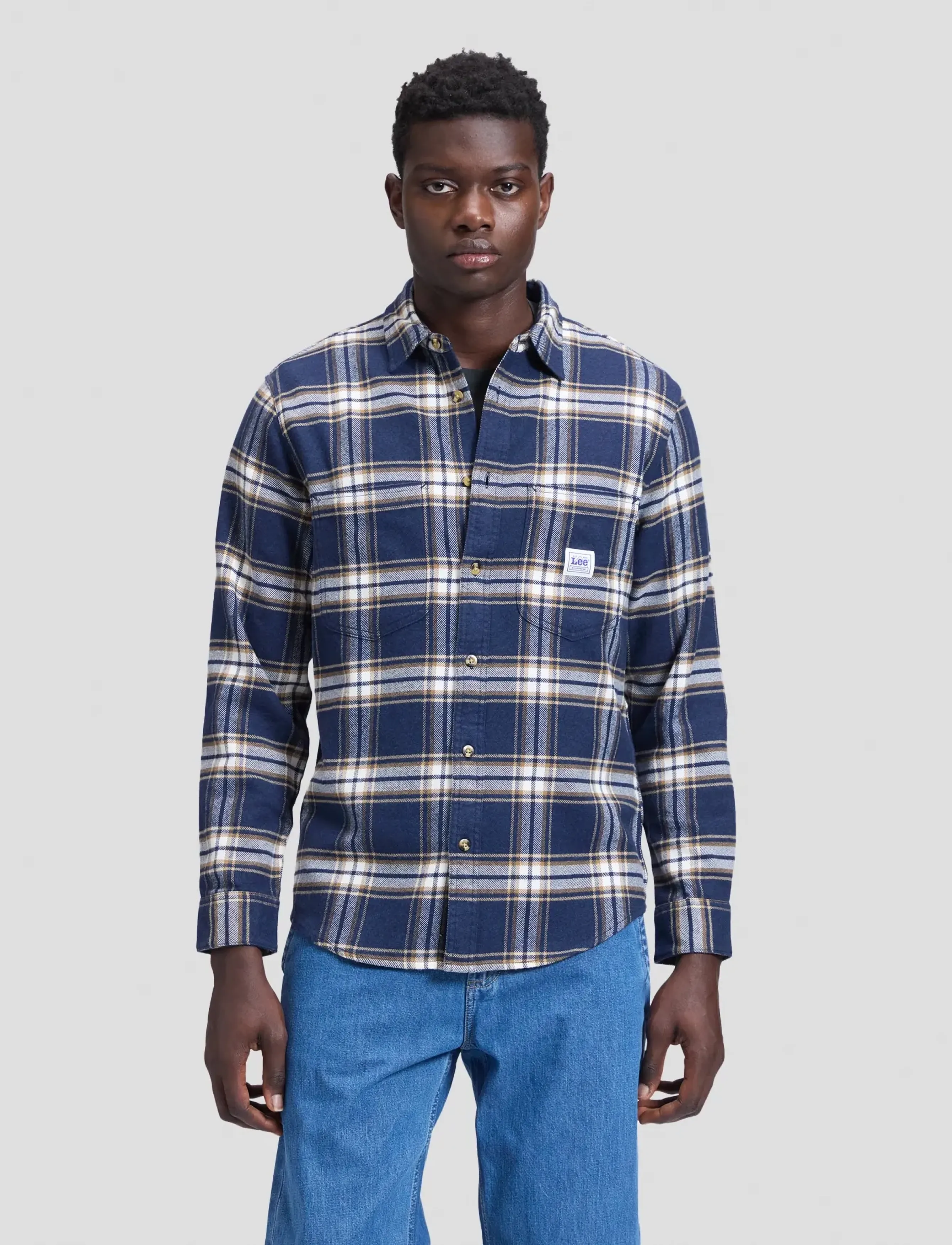 Lee Jeans WORKWEAR SHIRT 2.0 - Vis alt - INSIGNIA BLUE / navy