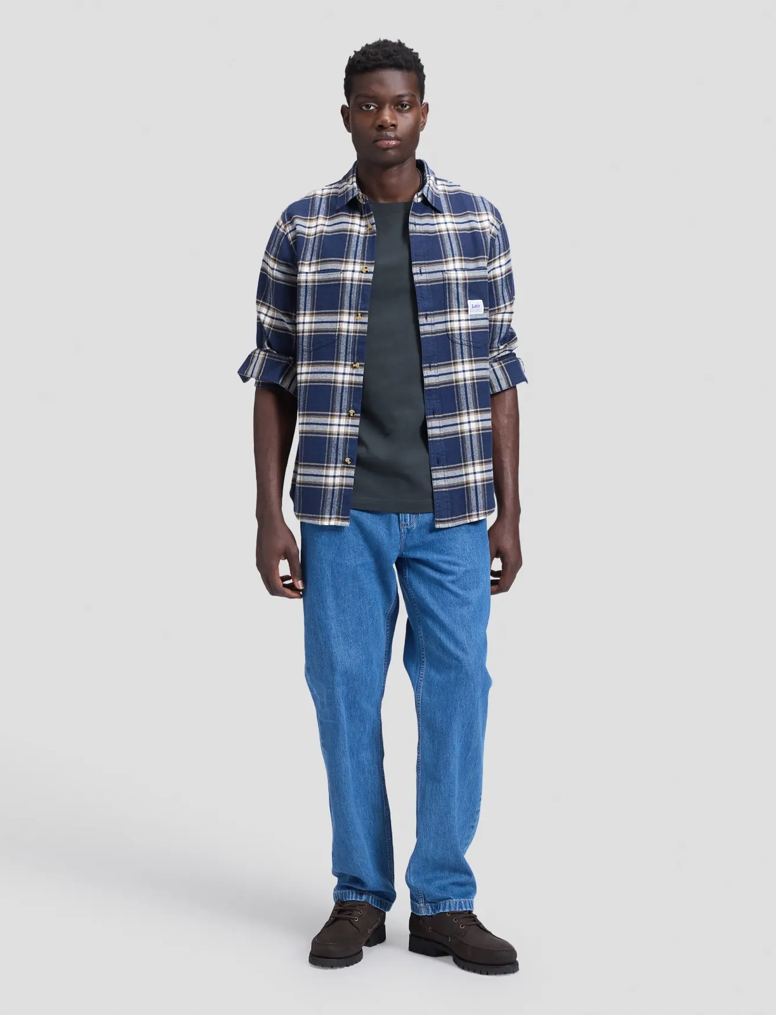 Lee Jeans - WORKWEAR SHIRT 2.0 - ternede skjorter - insignia blue - 3