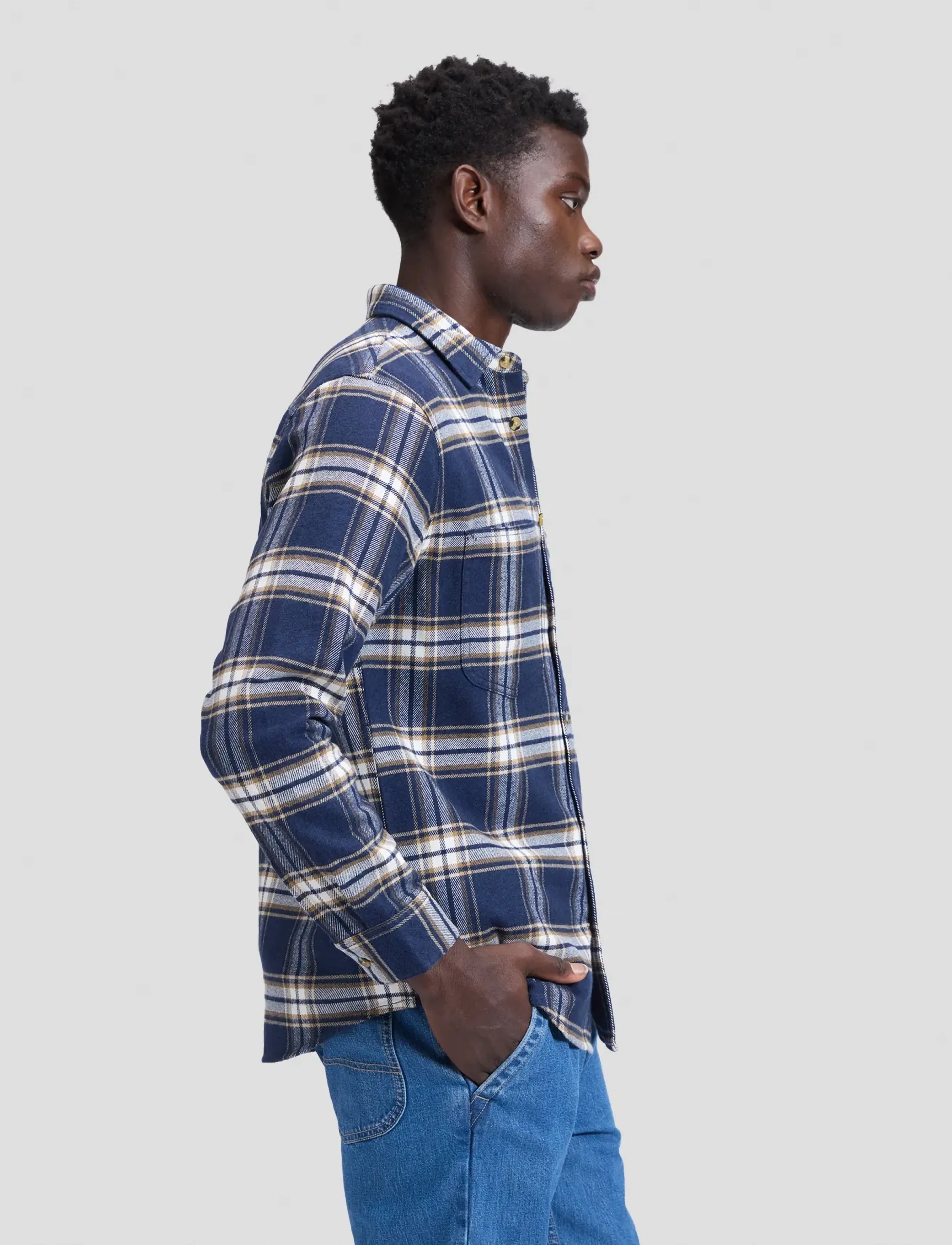 Lee Jeans - WORKWEAR SHIRT 2.0 - ternede skjorter - insignia blue - 4