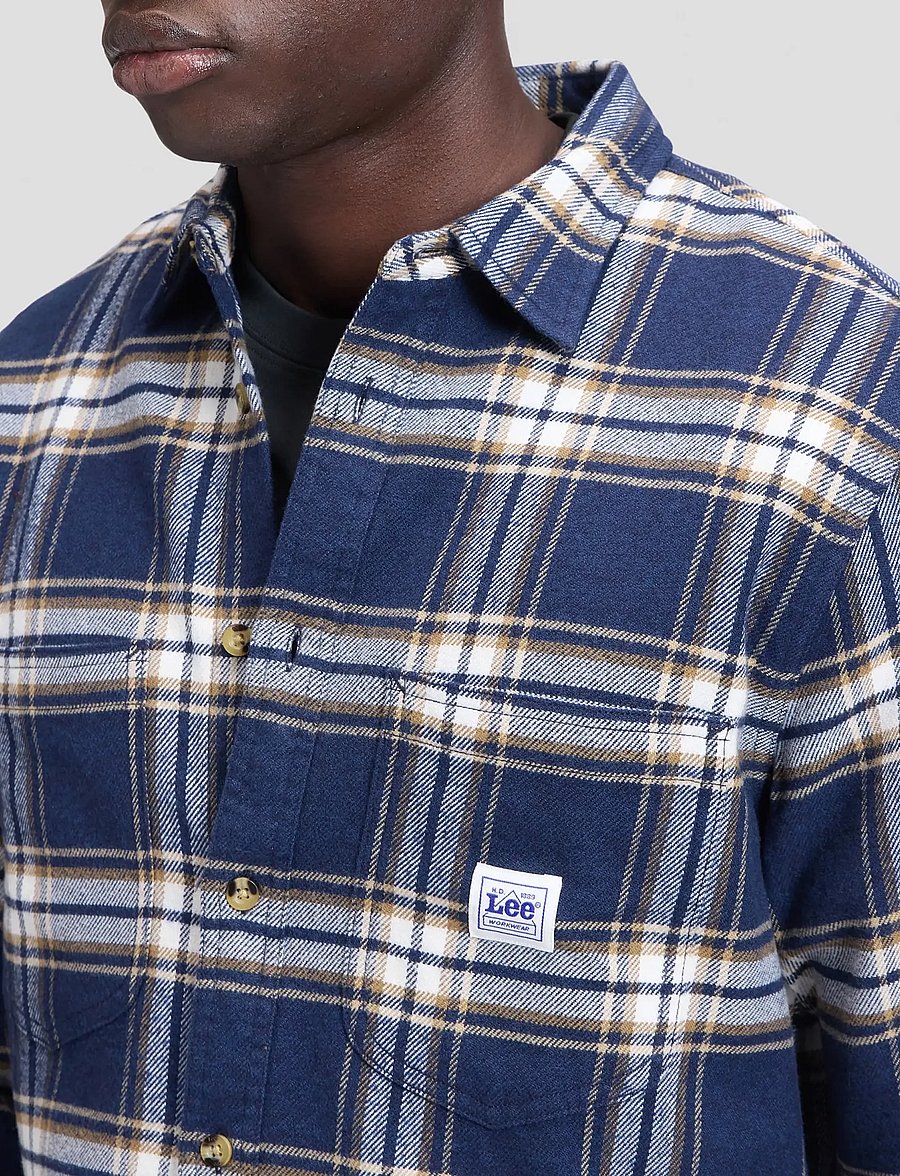 Lee Jeans - WORKWEAR SHIRT 2.0 - ternede skjorter - insignia blue - 5