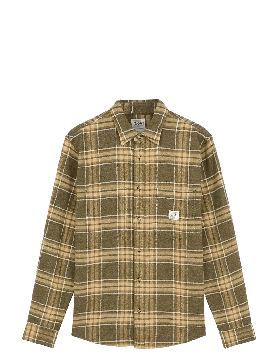 Lee Jeans - WORKWEAR SHIRT 2.0 - rutiga skjortor - ponderosa pine - 1