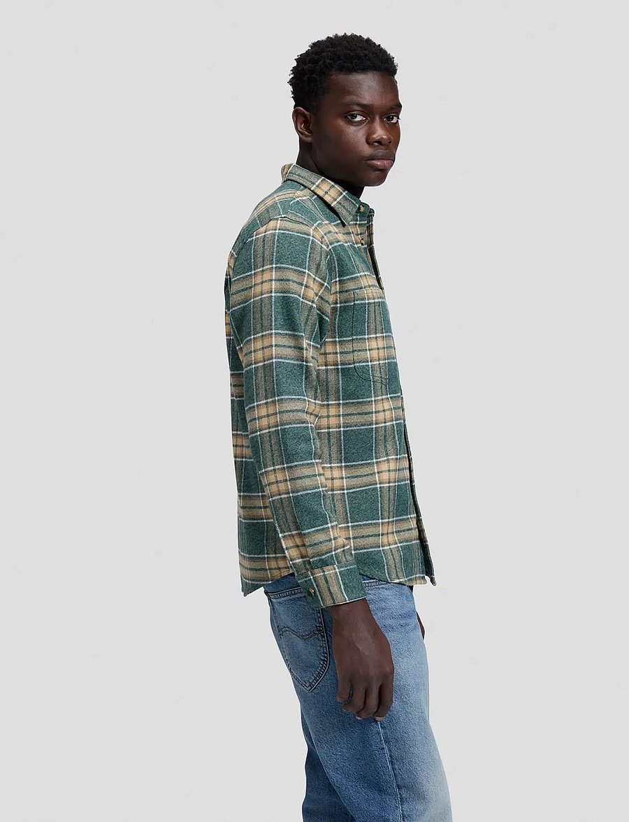 Lee Jeans - WORKWEAR SHIRT 2.0 - rutiga skjortor - ponderosa pine - 4