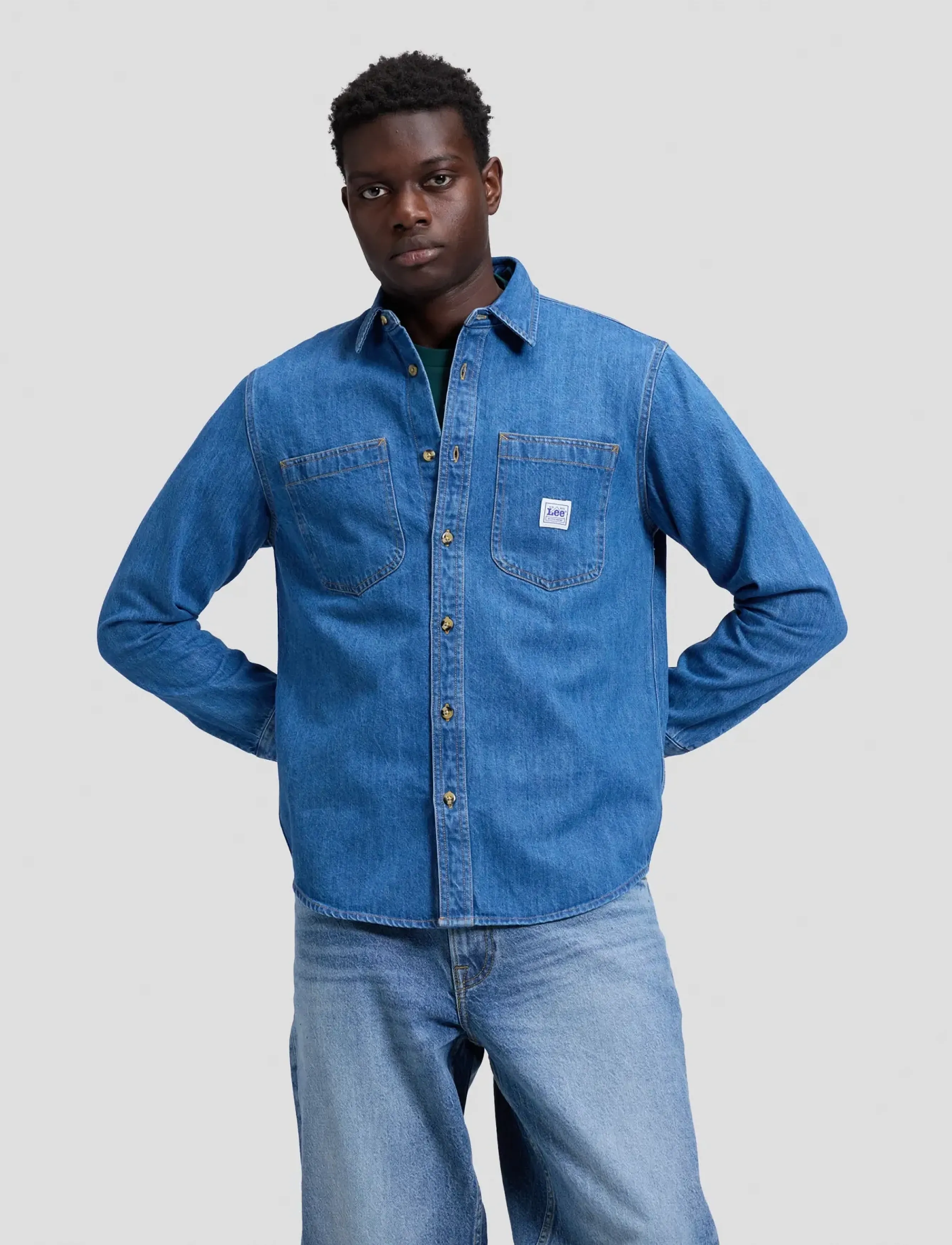 Lee Jeans WORKWEAR SHIRT 2.0 - Clothing - TRADEWINDS / blue
