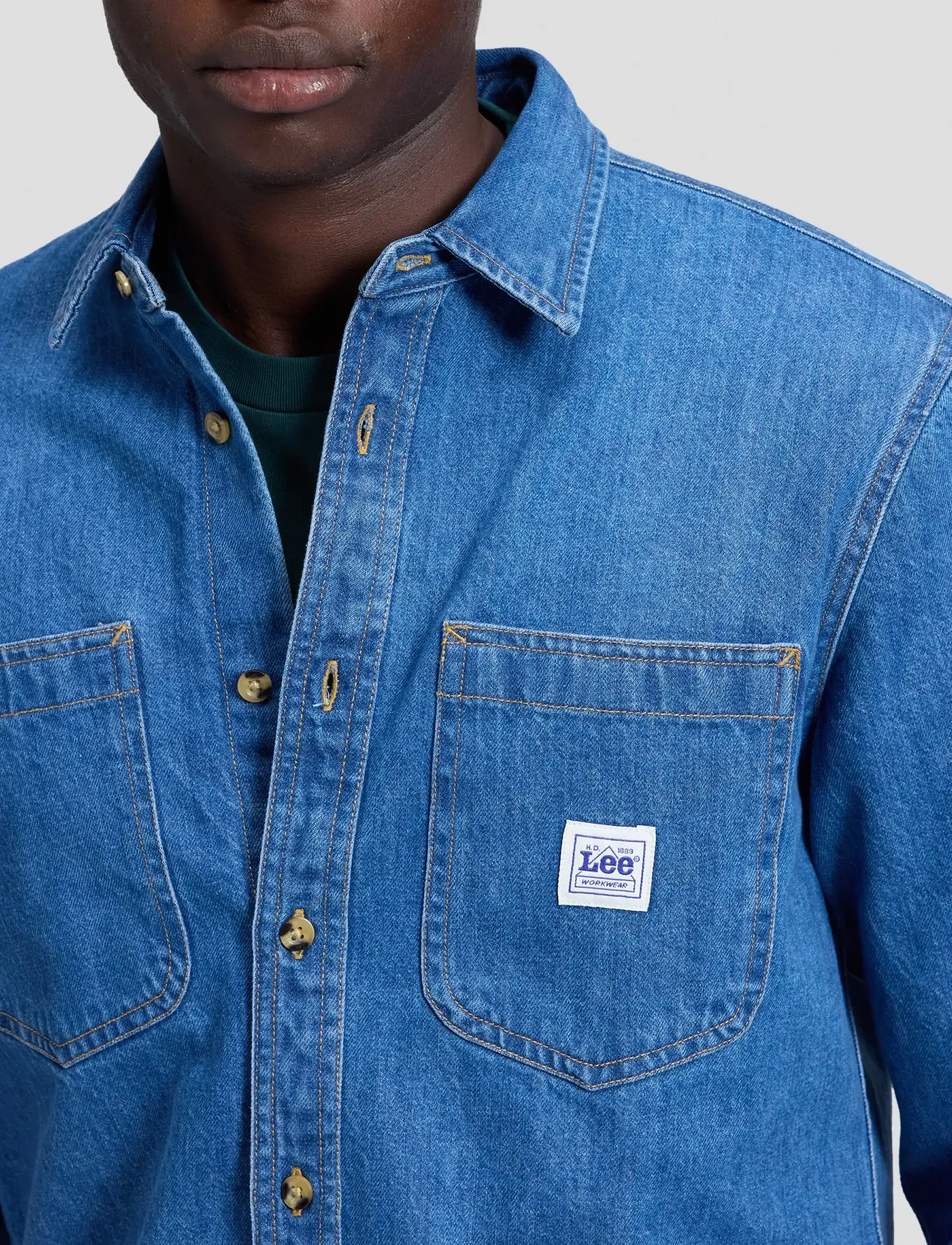 Lee Jeans - WORKWEAR SHIRT 2.0 - tradewinds - 5