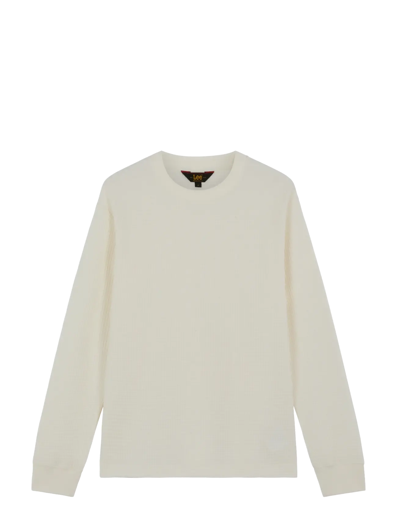 Lee Jeans - LS WAFFLE TEE - off white - 1