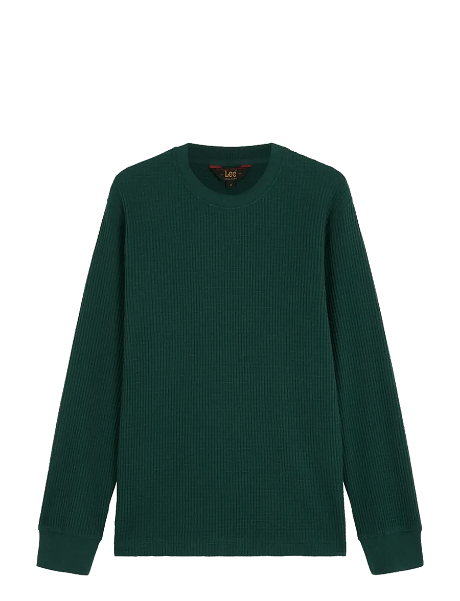 Lee Jeans - LS WAFFLE TEE - langärmelige t-shirts - ponderosa pine - 1