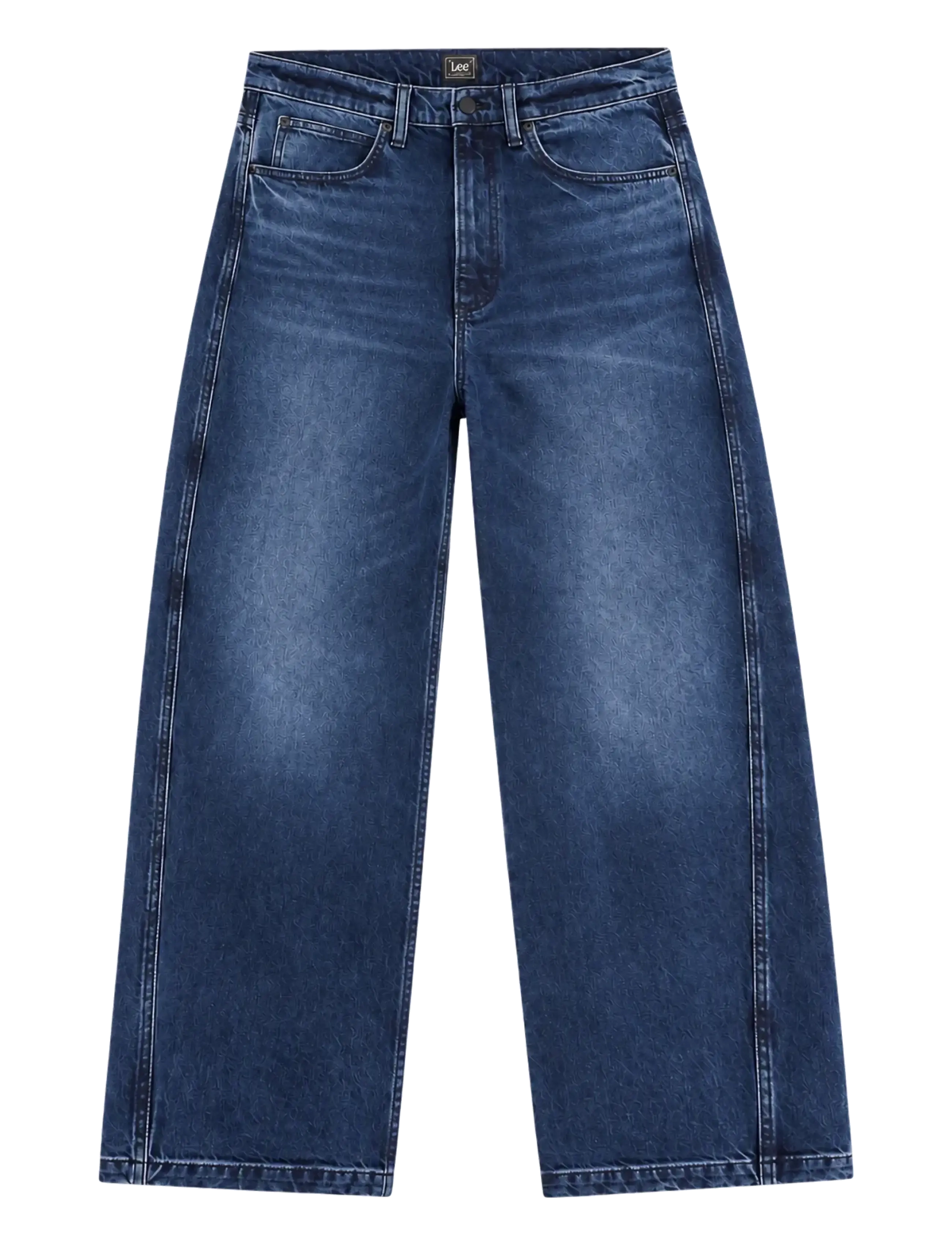 Lee Jeans BARREL 5PKT - Kläder - GOOD LUCK CHARM / navy