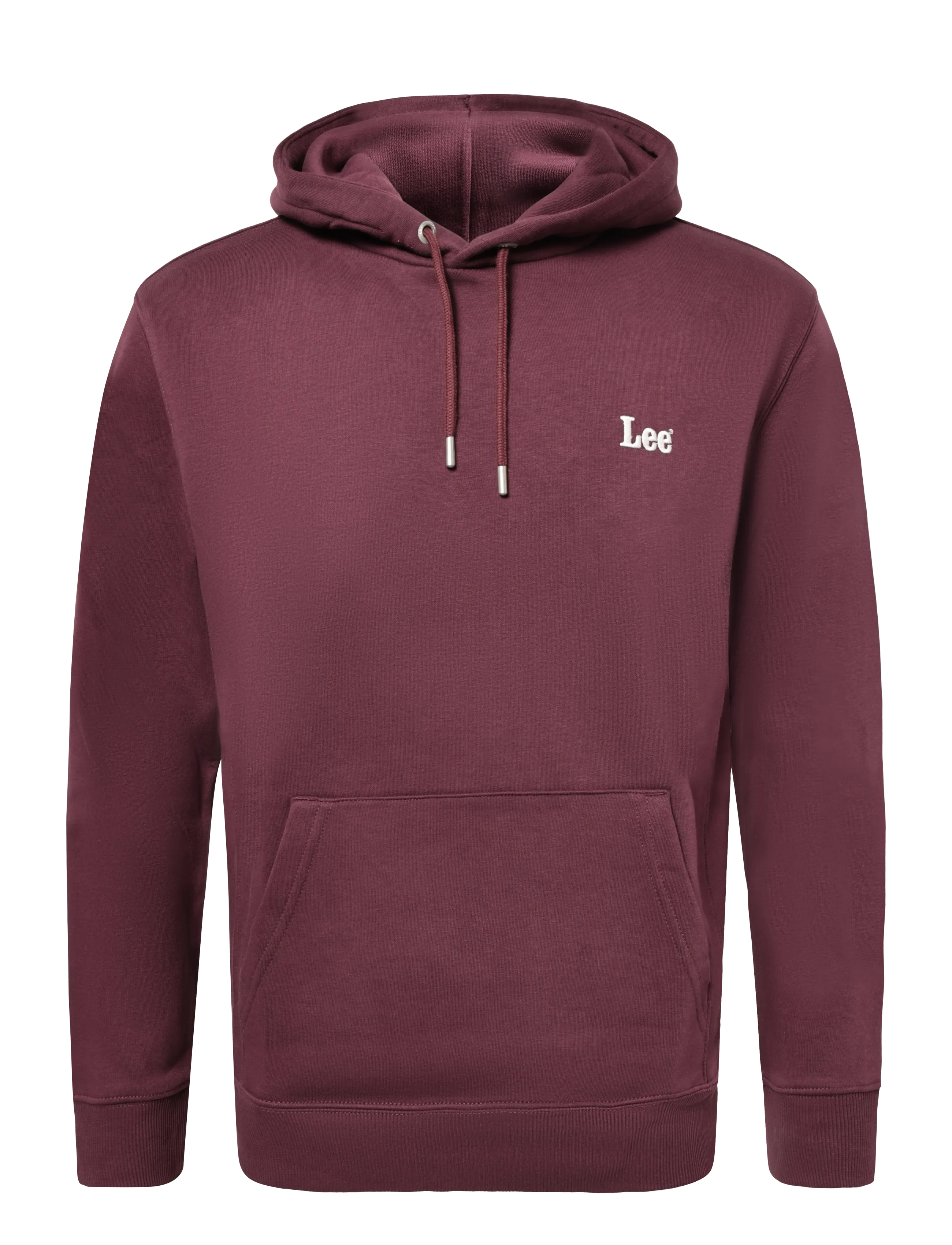 Lee Jeans ESSENTIAL LEE HOODIE - Sweatshirts & Kapuzenpullover - FIG / burgundy