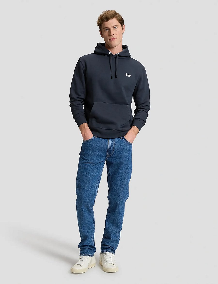 Lee Jeans - ESSENTIAL LEE HOODIE - kapuzenpullover - rebel navy - 2