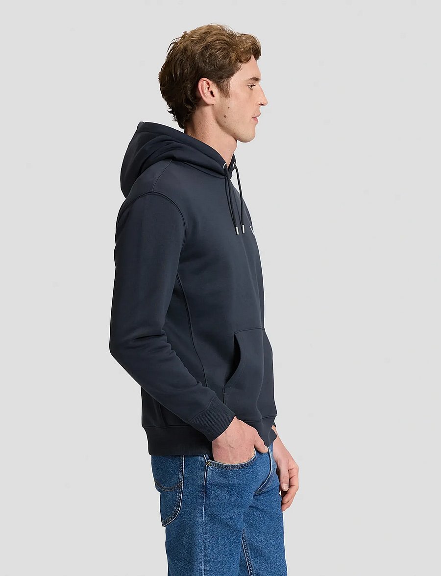 Lee Jeans - ESSENTIAL LEE HOODIE - kapuzenpullover - rebel navy - 4