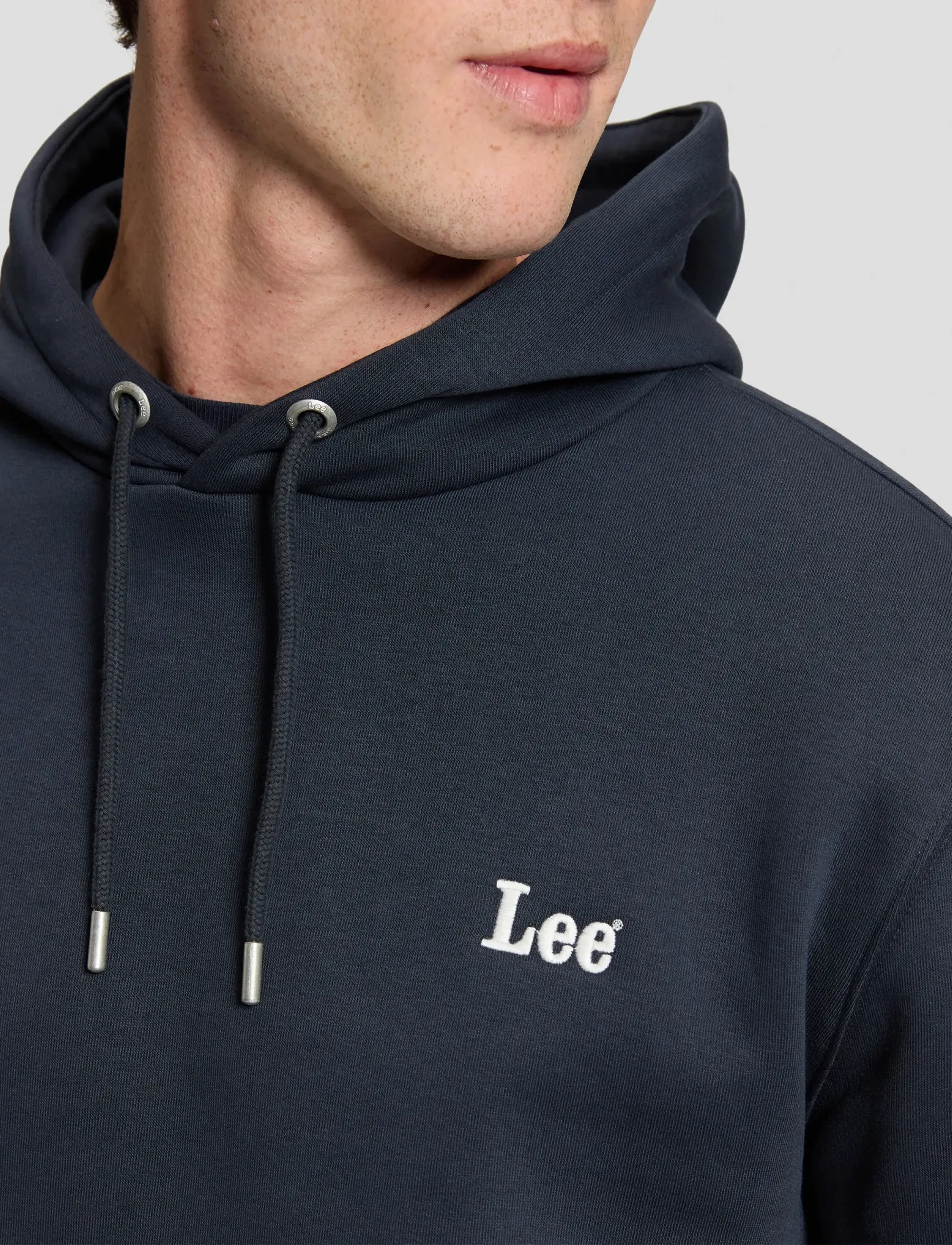 Lee Jeans - ESSENTIAL LEE HOODIE - kapuzenpullover - rebel navy - 5