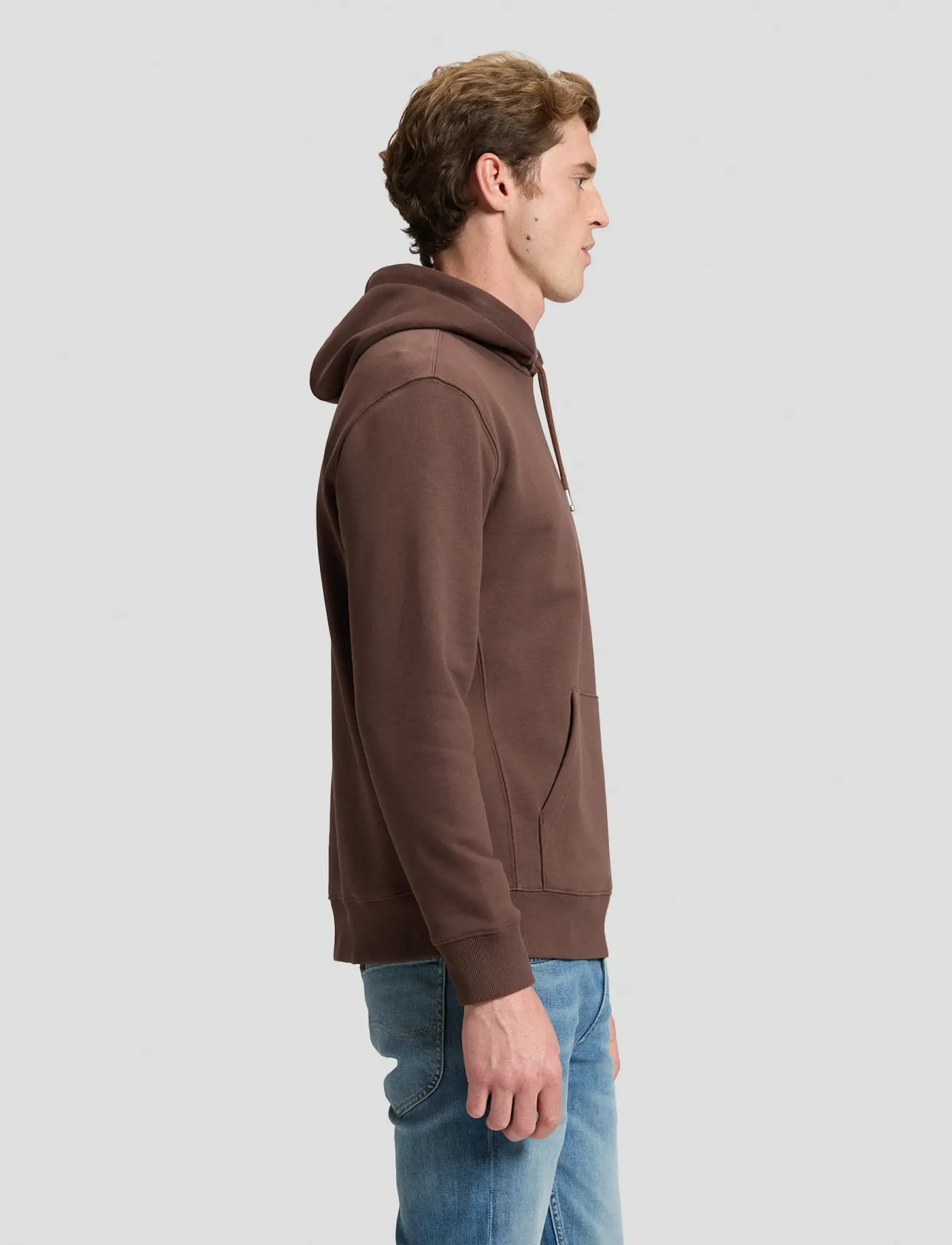 Lee Jeans - ESSENTIAL LEE HOODIE - shaved chocolate - 4