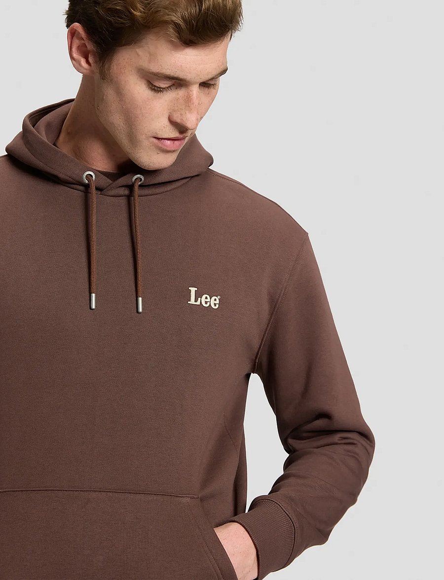 Lee Jeans - ESSENTIAL LEE HOODIE - shaved chocolate - 5