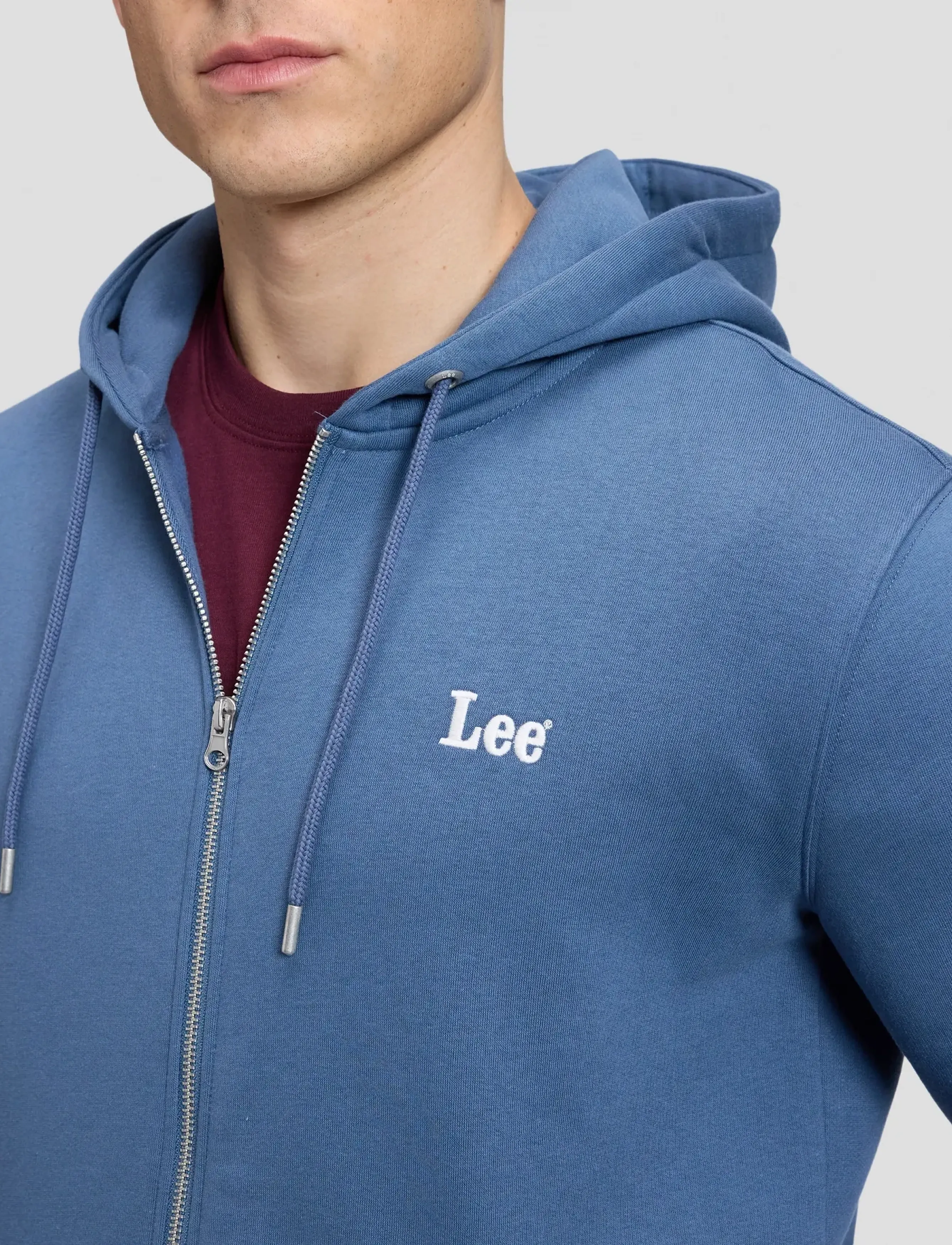 Lee Jeans - ESS LEE FULL ZIP HOODIE - bering sea - 5