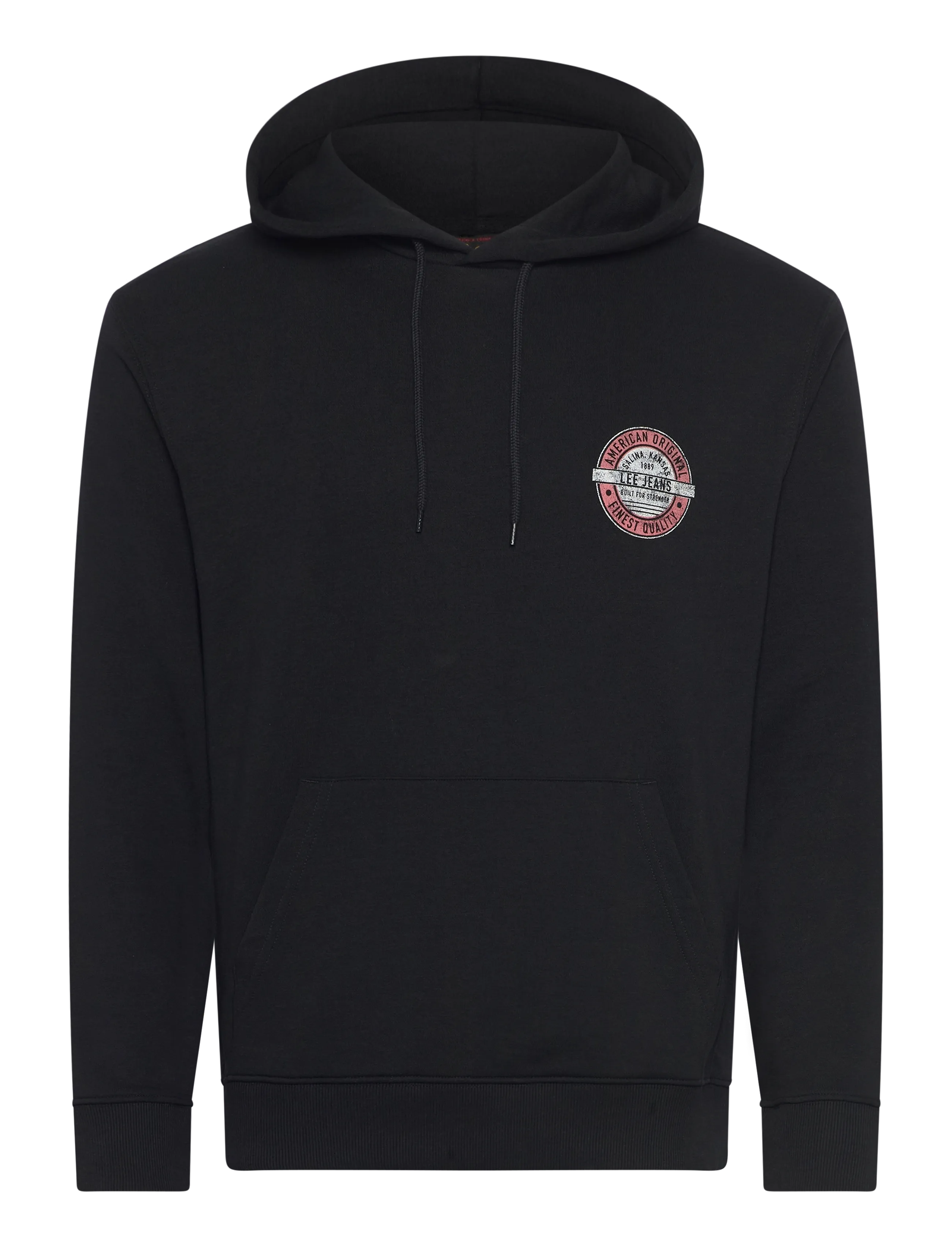 LEE JEANS Circle Lee Hoodie Schwarz - Sx00 - Herren