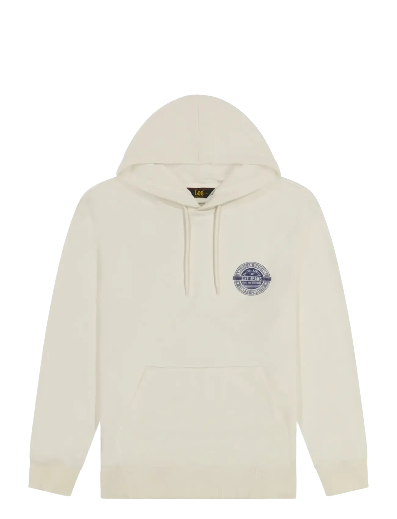 Lee Jeans CIRCLE LEE HOODIE - Sweatshirts & hættetrøjer - ECRU / cream