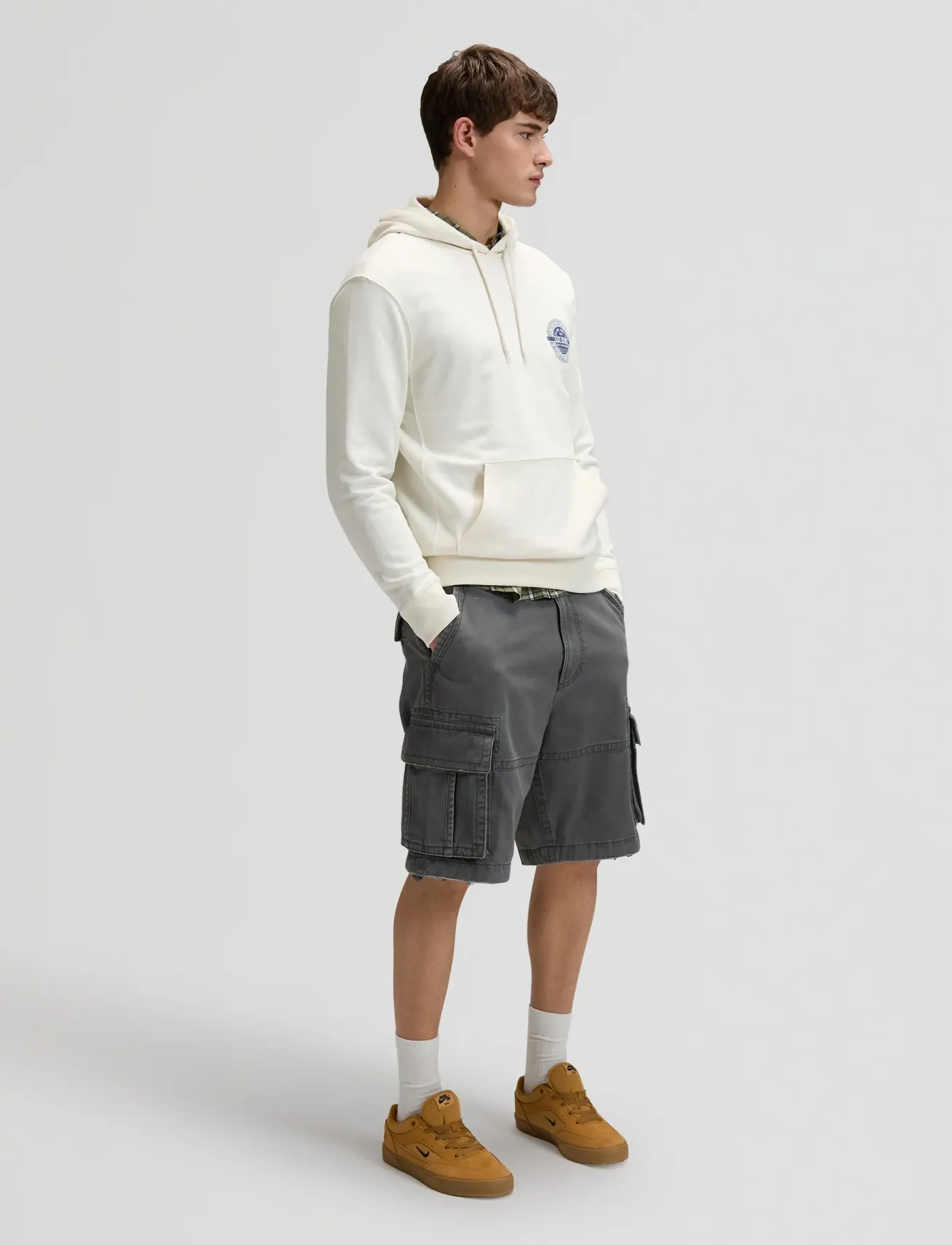Lee Jeans - CIRCLE LEE HOODIE - sweatshirts - ecru - 3