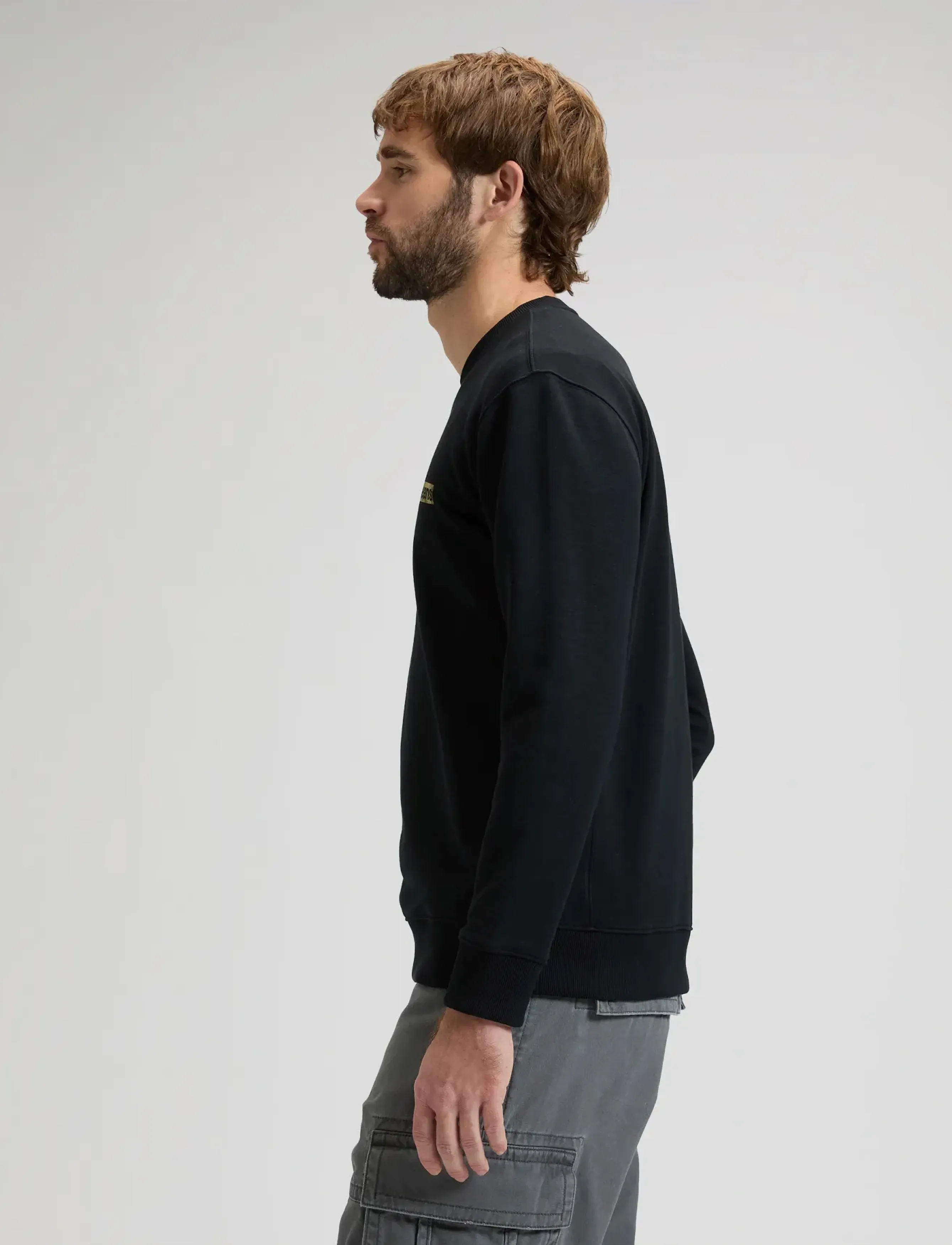 Lee Jeans - SMALL LOGO SWS - sweatshirts - black - 4