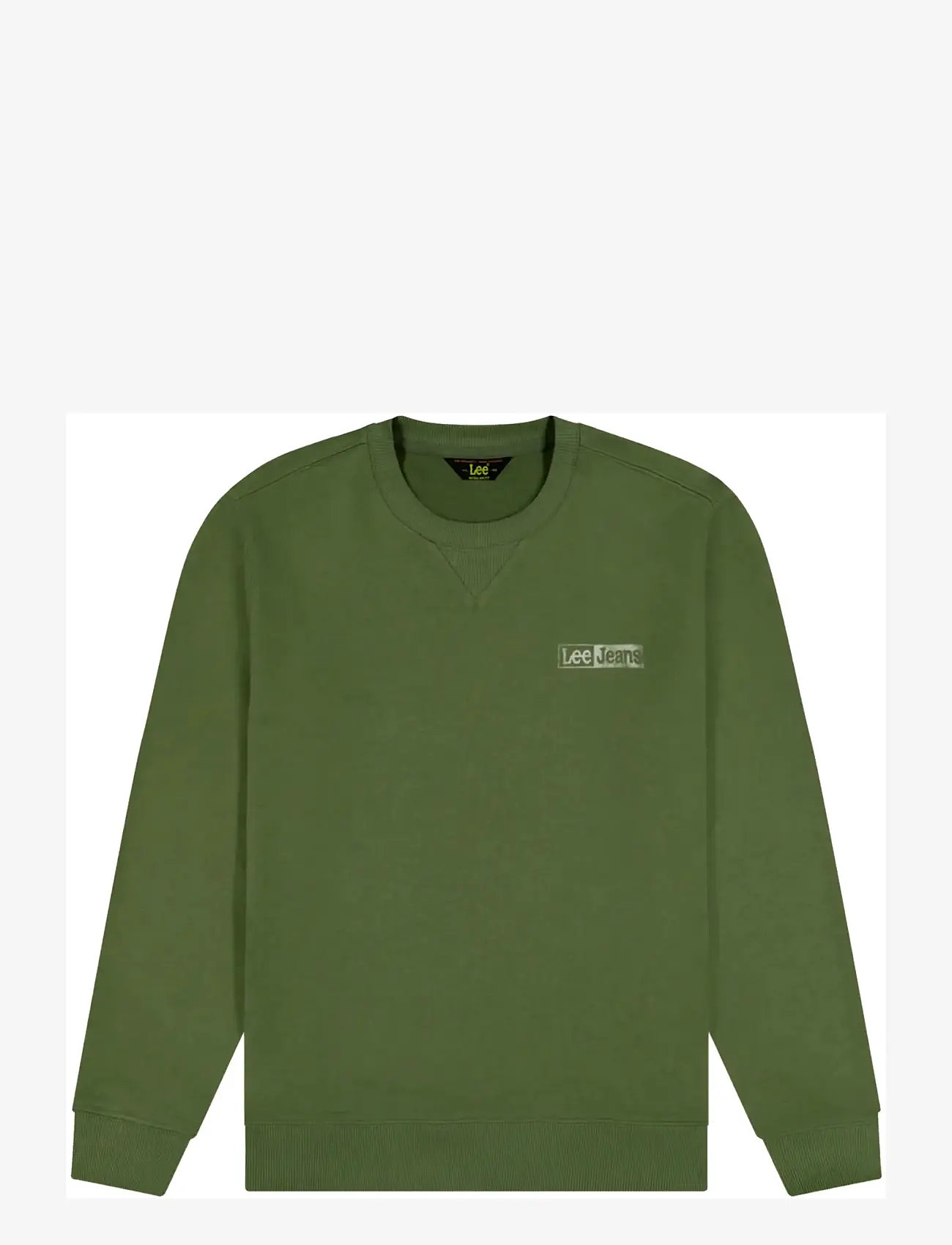 Lee Jeans - SMALL LOGO SWS - sweatshirts - mercantile green - 1