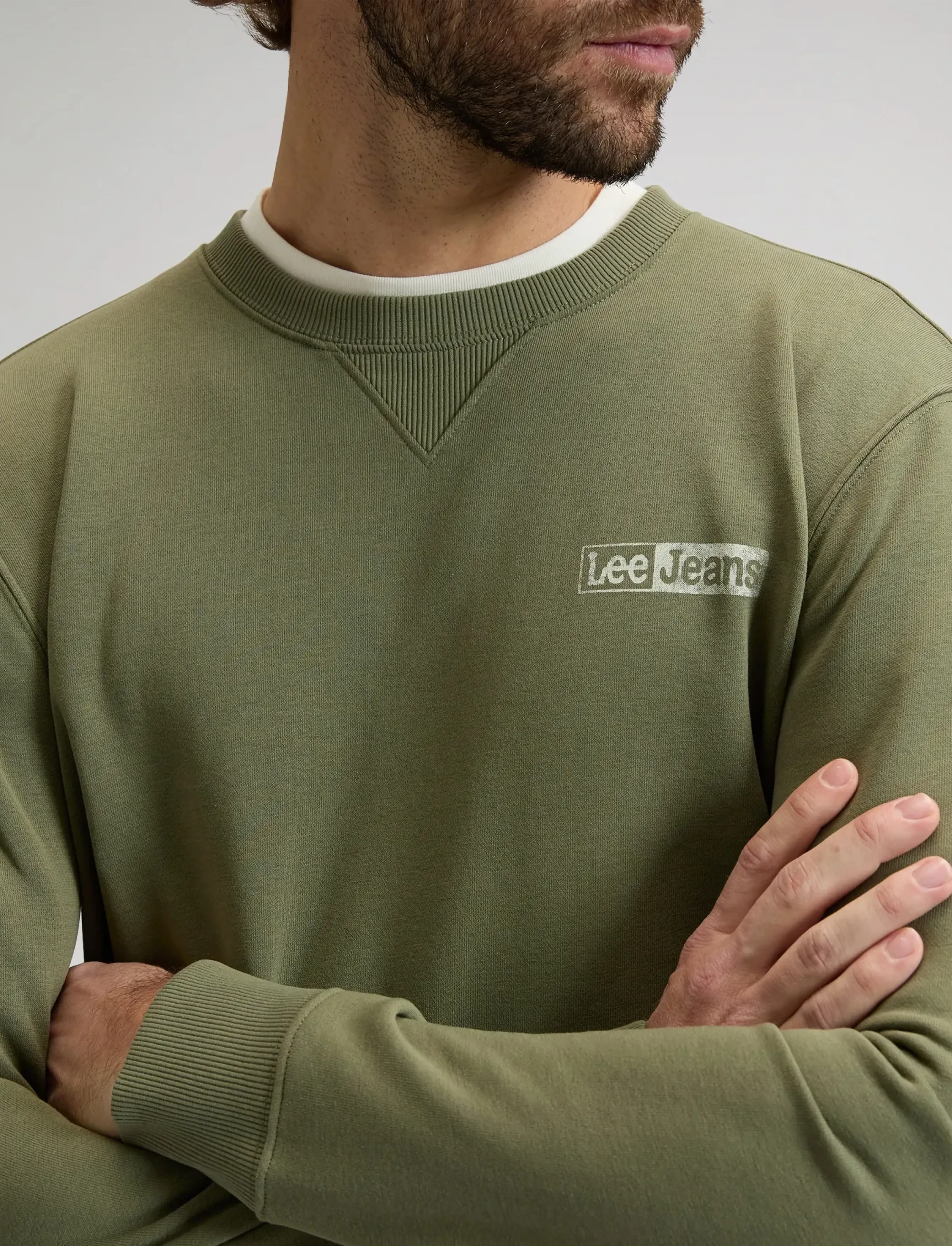 Lee Jeans - SMALL LOGO SWS - gensere - mercantile green - 5