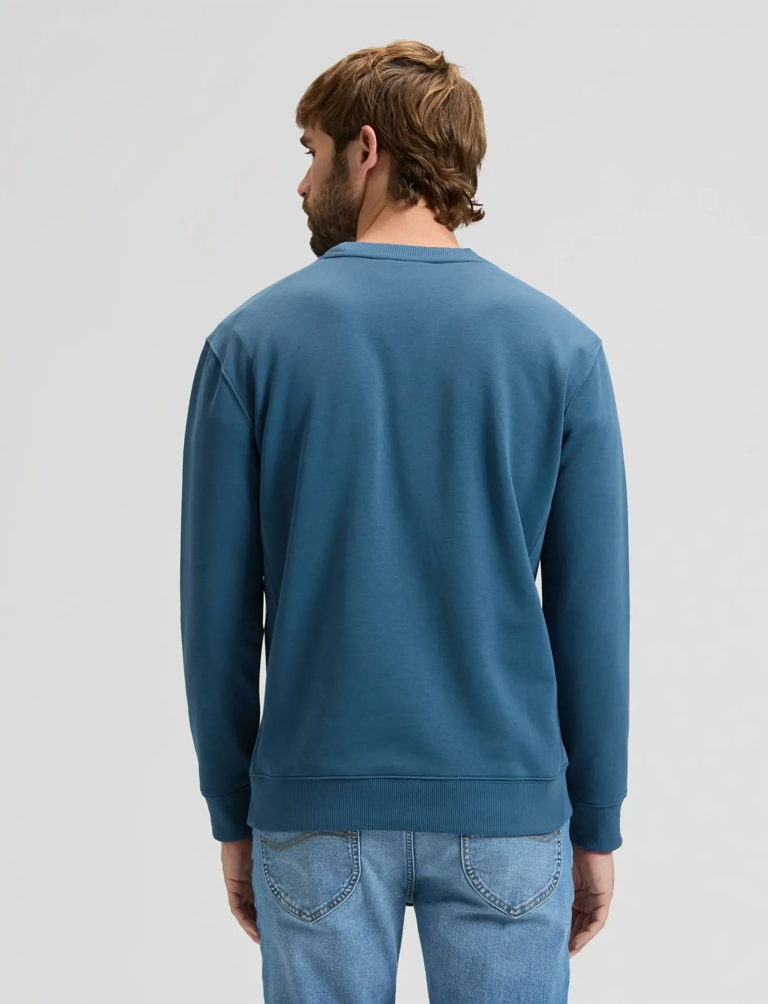 Lee Jeans - SMALL LOGO SWS - sweatshirts - orion blue - 2