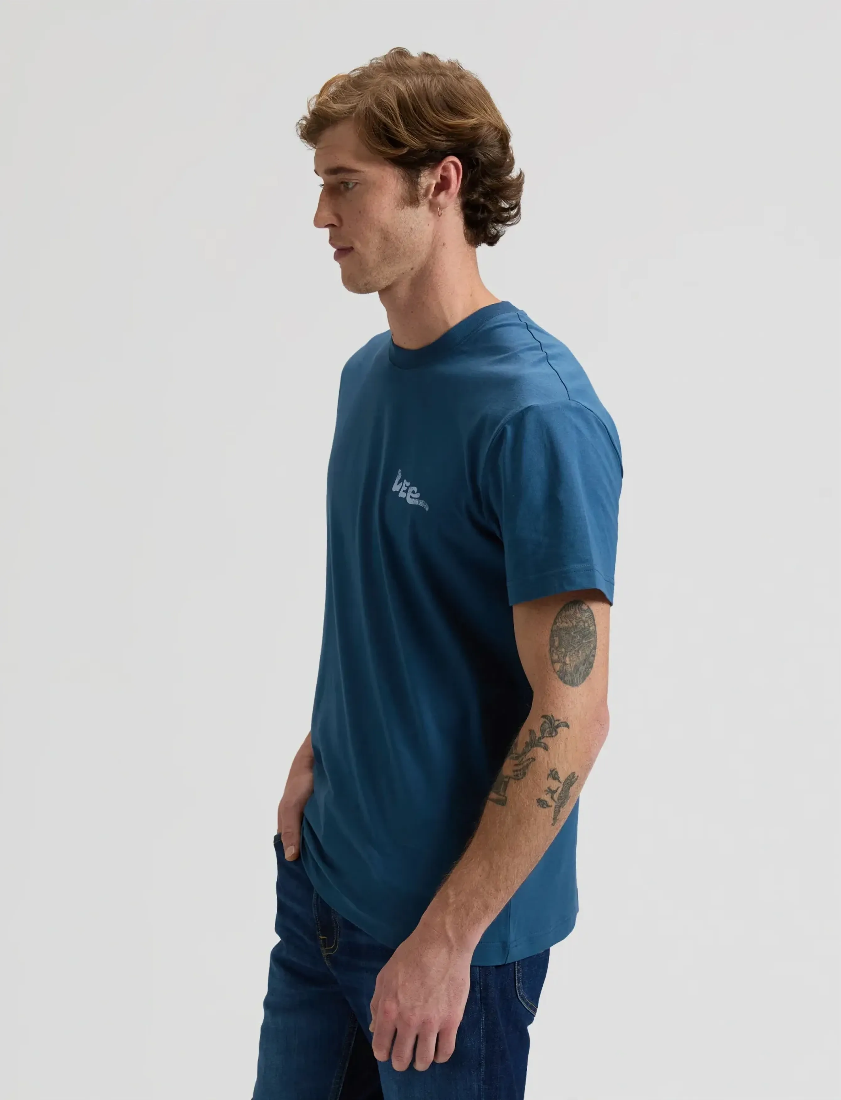 Lee Jeans - SUMMER TEE - madalaimad hinnad - orion blue - 5