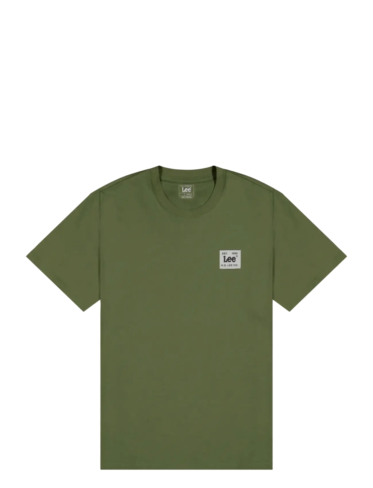 LEE JEANS Woven Label Tee Khaki - XLx00 - Herren