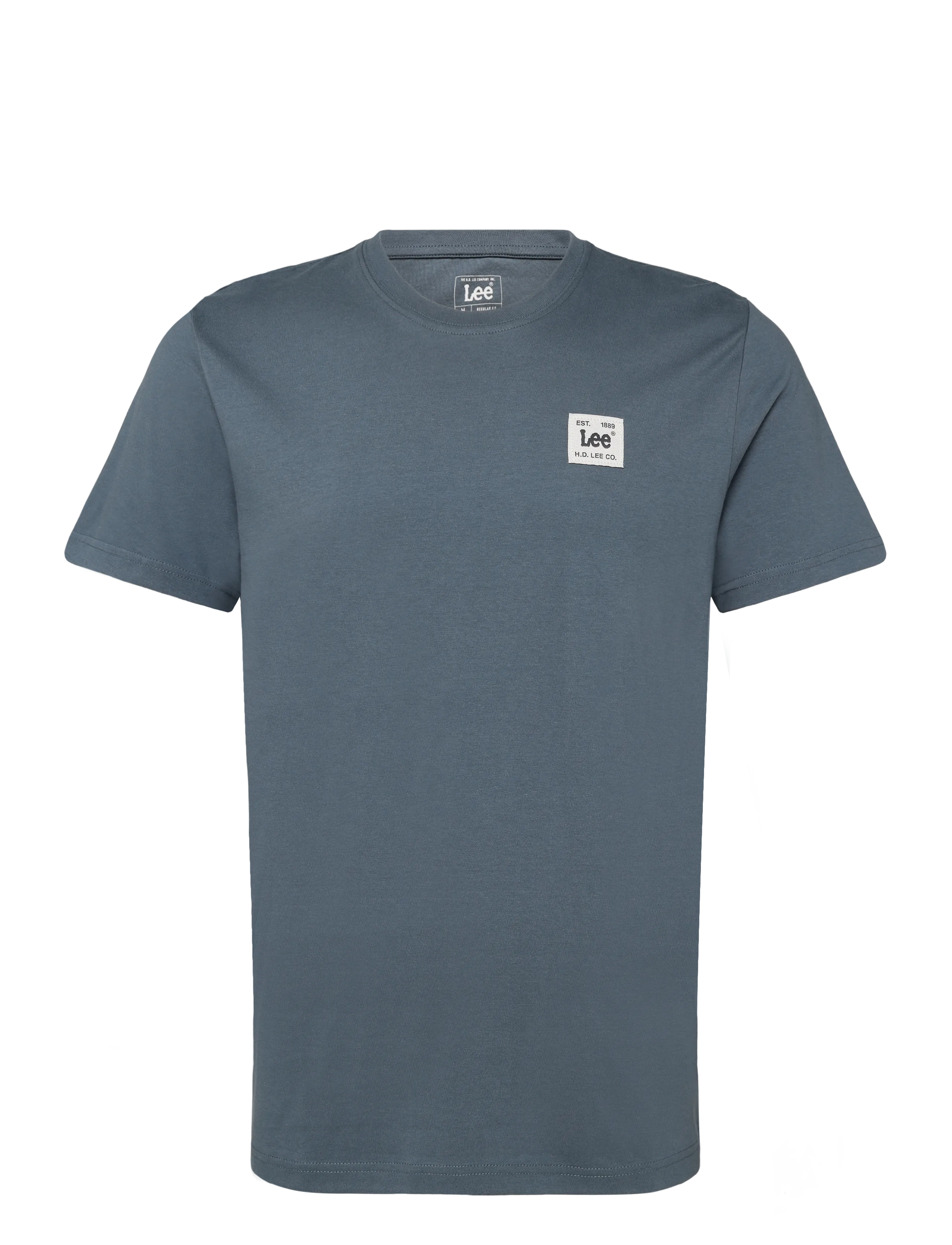 Lee Jeans WOVEN LABEL TEE - Lee Jeans - VINTAGE BLUE / blue
