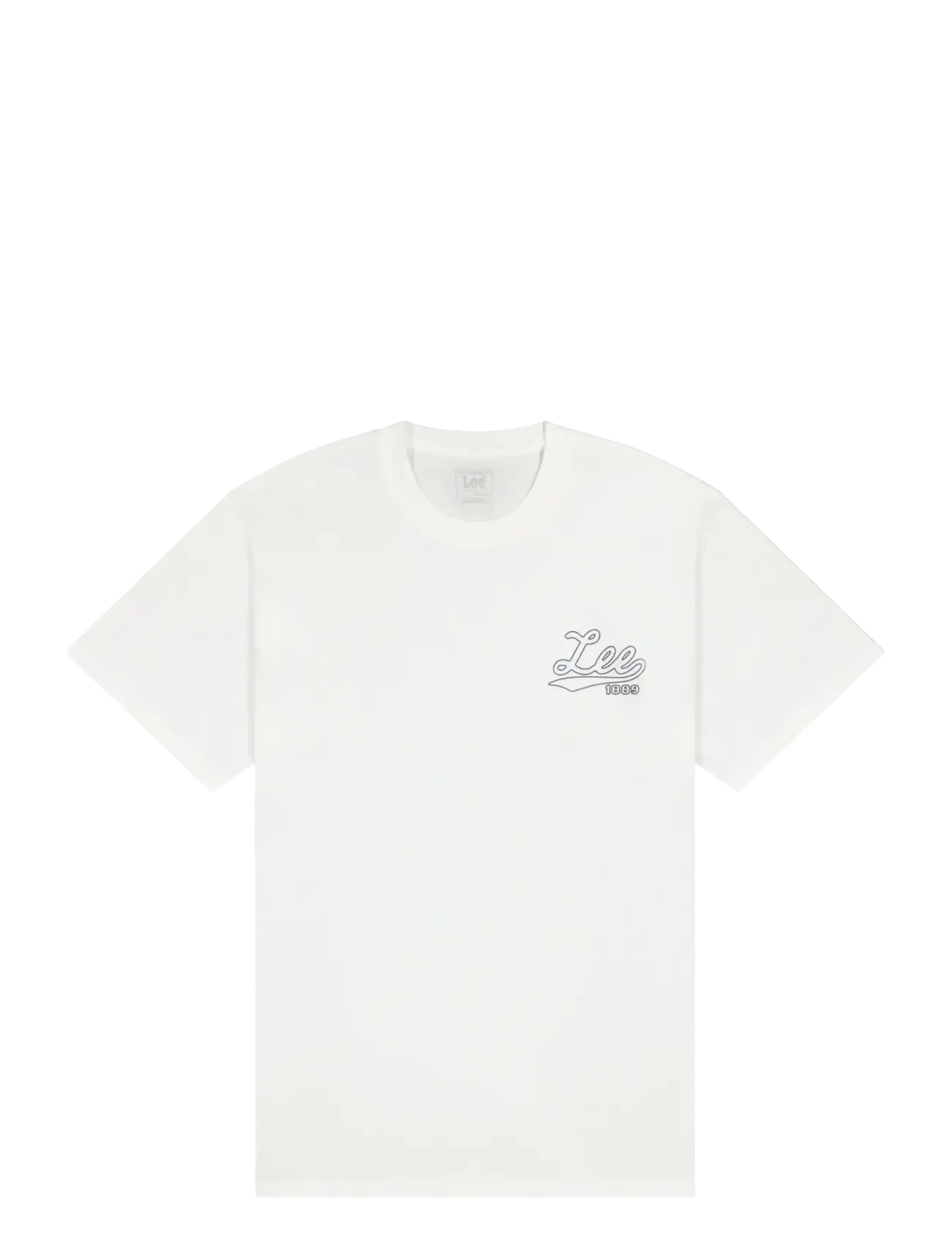 Lee Jeans BIG LEE LOGO TEE - Lee Jeans - BRIGHT WHITE / white