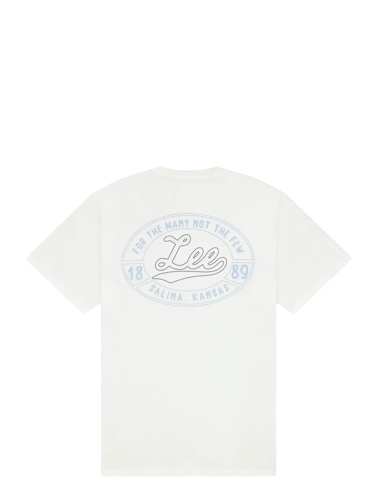 Lee Jeans - BIG LEE LOGO TEE - laagste prijzen - bright white - 2