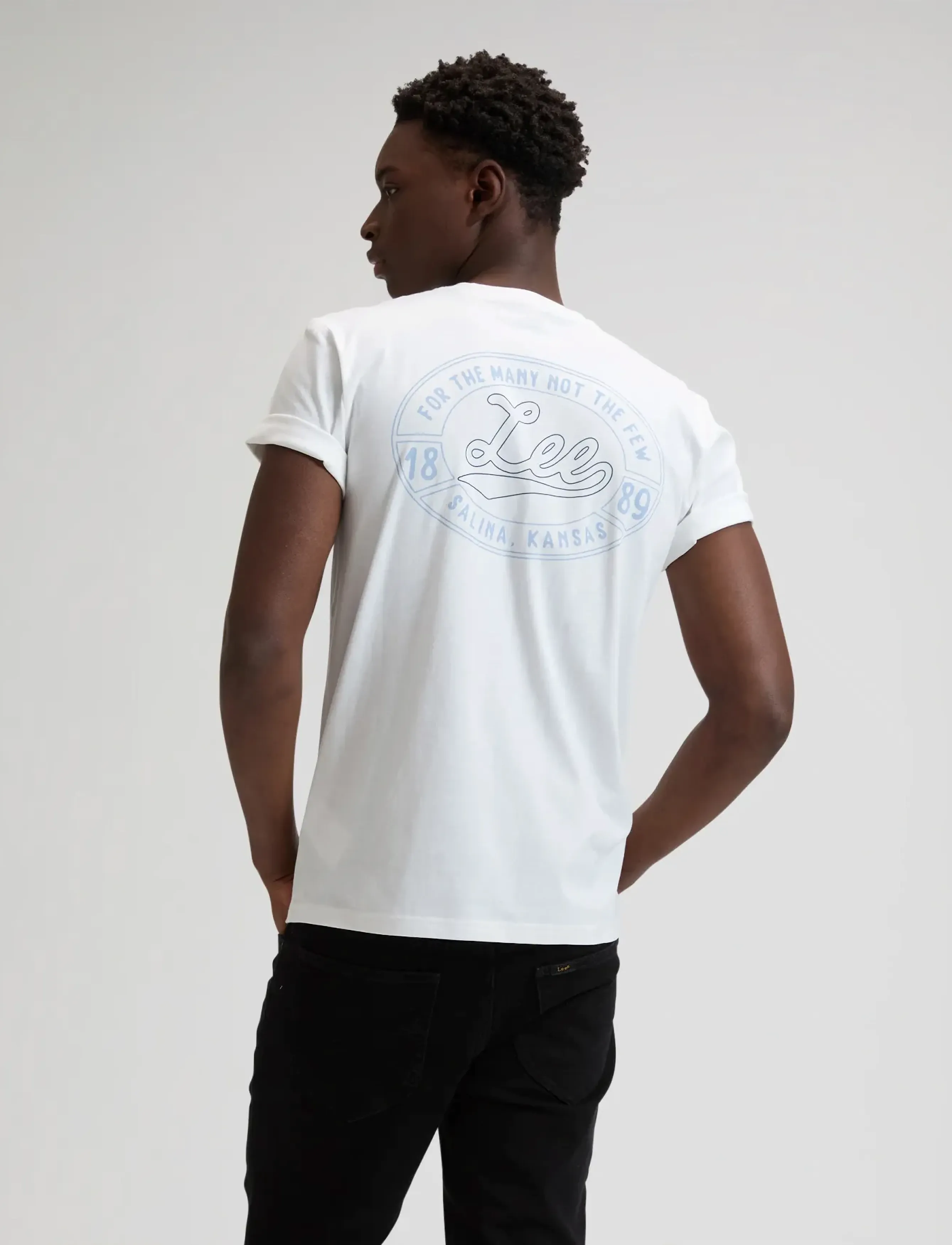 Lee Jeans - BIG LEE LOGO TEE - laagste prijzen - bright white - 3