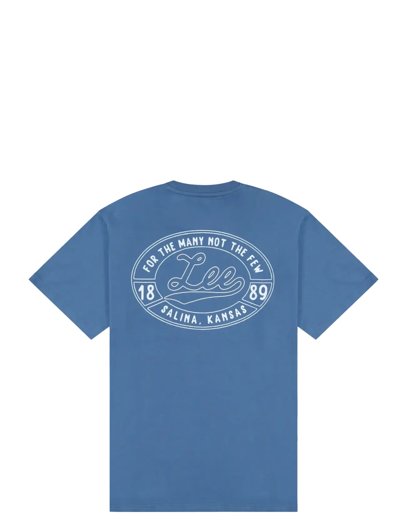 Lee Jeans - BIG LEE LOGO TEE - laveste priser - orion blue - 2