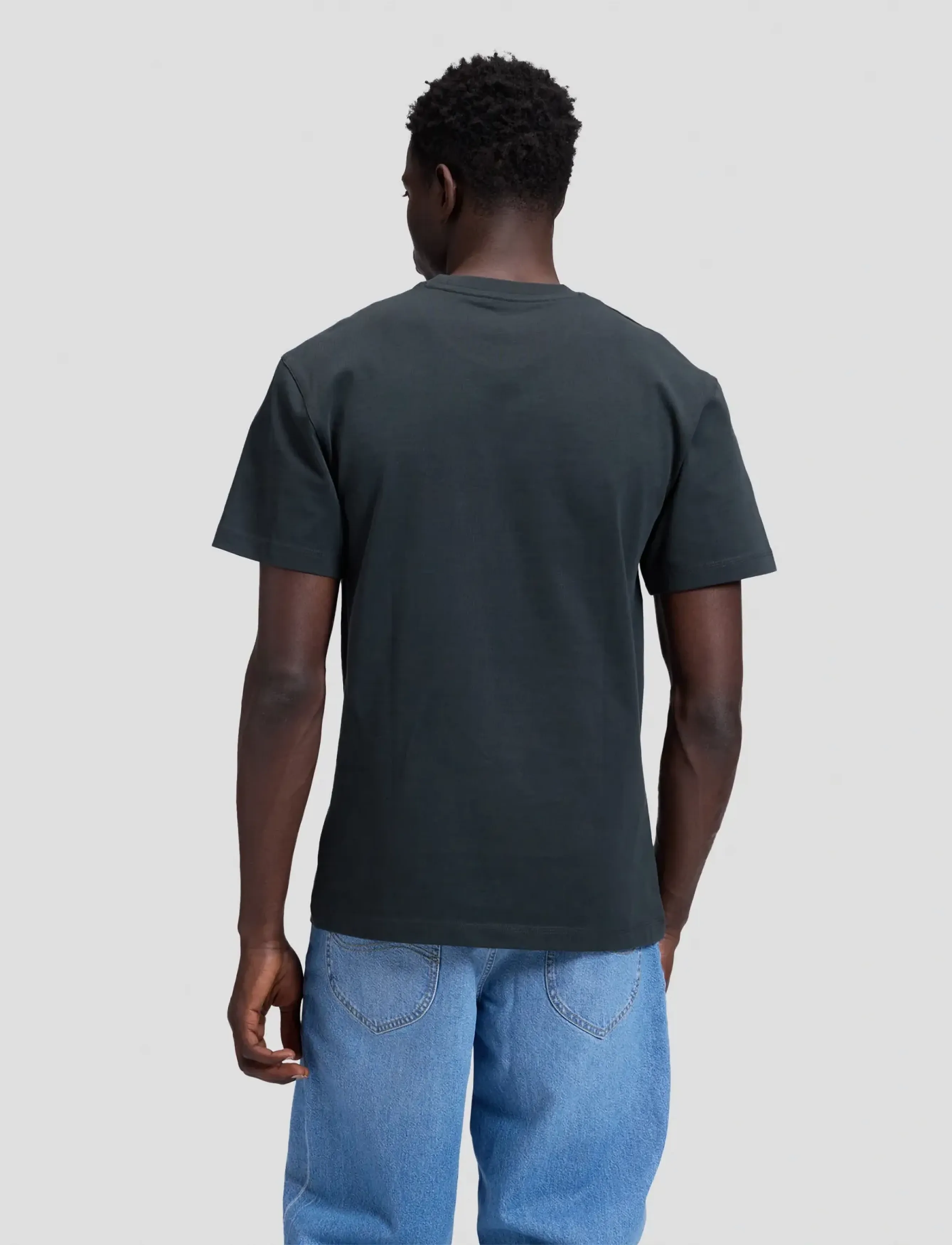 Lee Jeans - WORKWEAR SOUL TEE - kurzärmelige t-shirts - washed black - 3