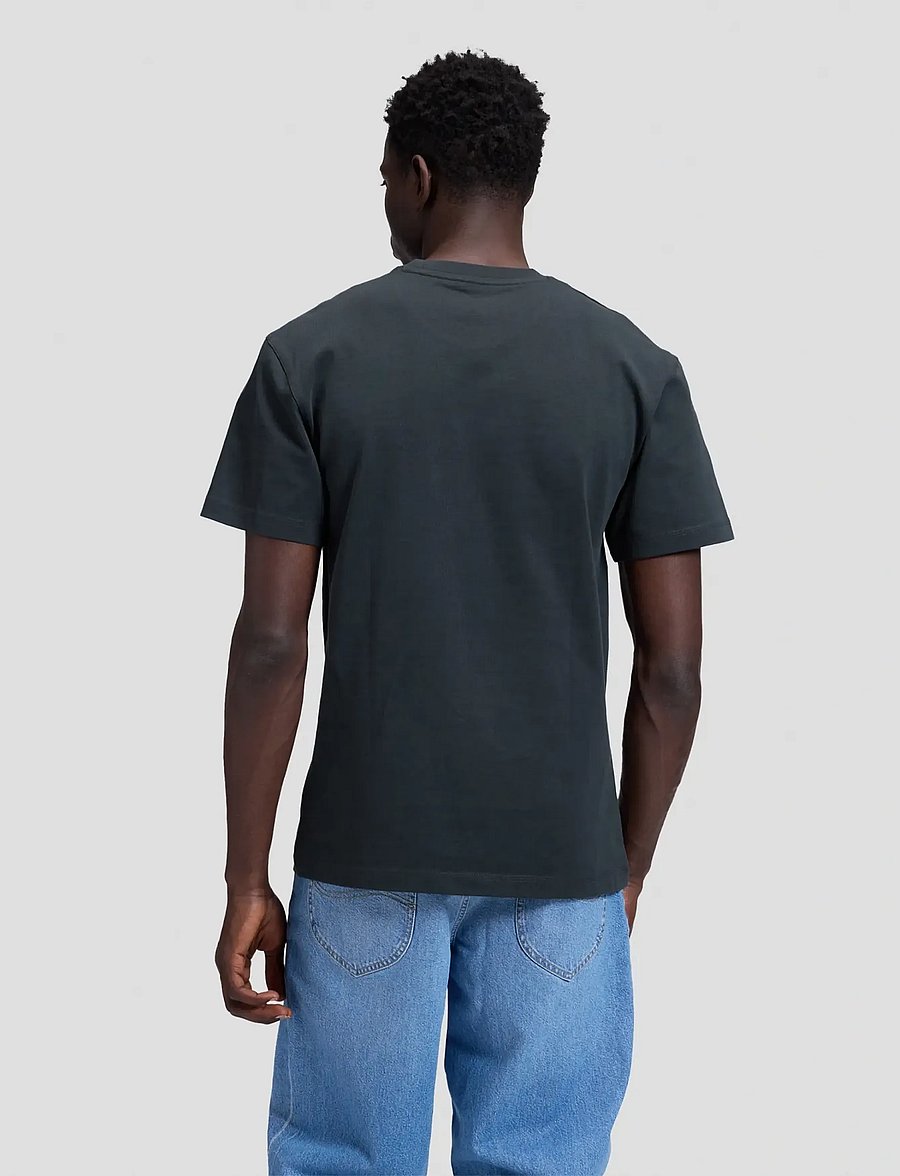 Lee Jeans - WORKWEAR SOUL TEE - kurzärmelige t-shirts - washed black - 3